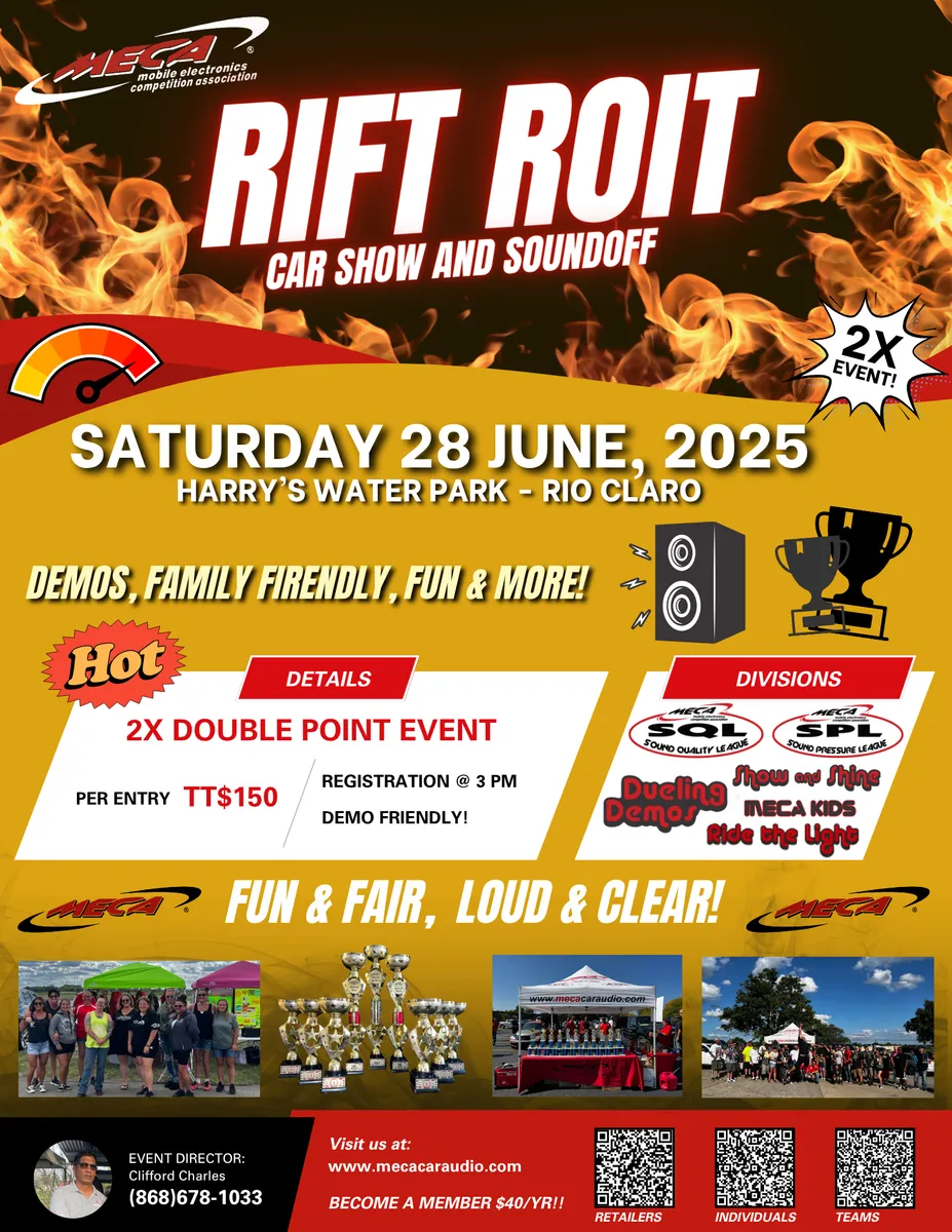 DRIFT RIOT Car show and sound off Flyer