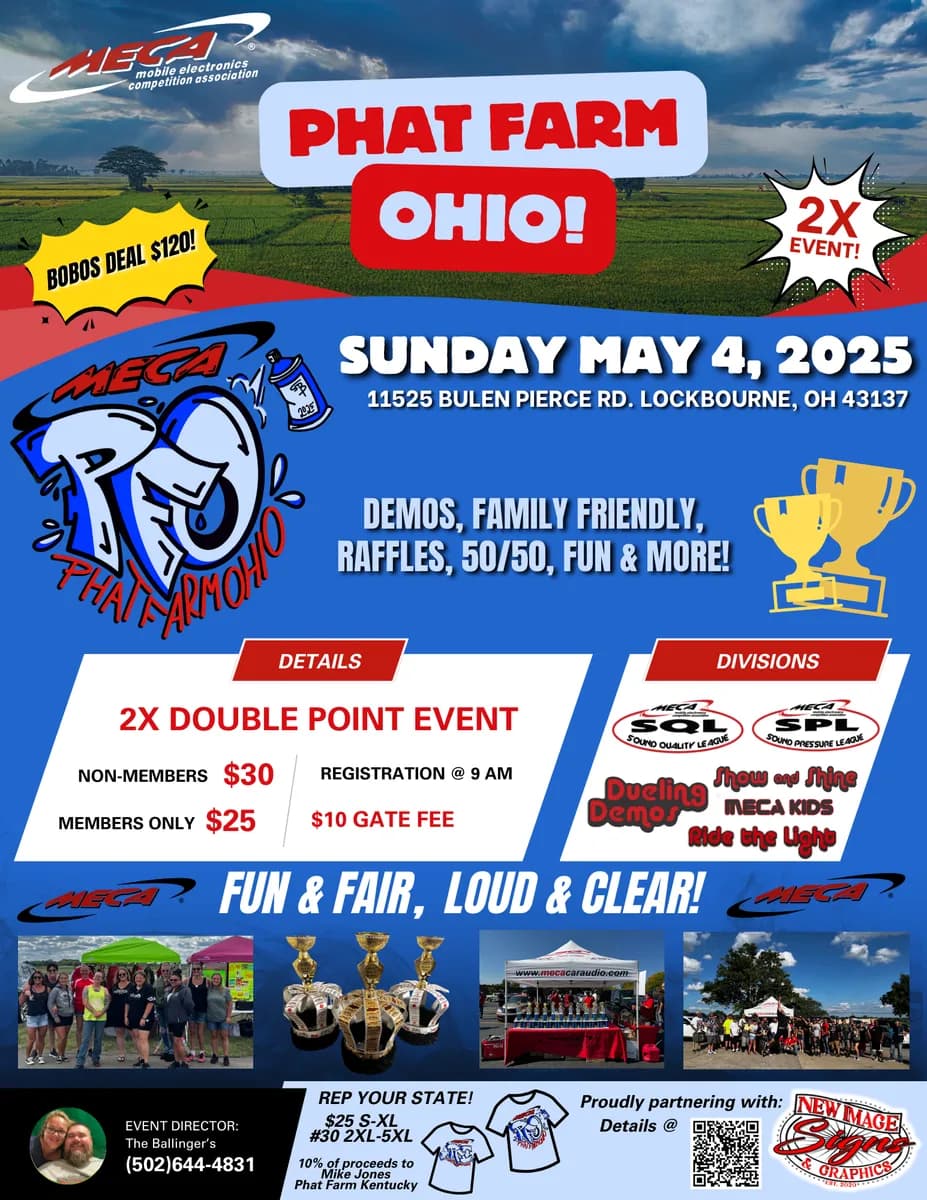 PHAT FARM OHIO II (date change due to points) Flyer