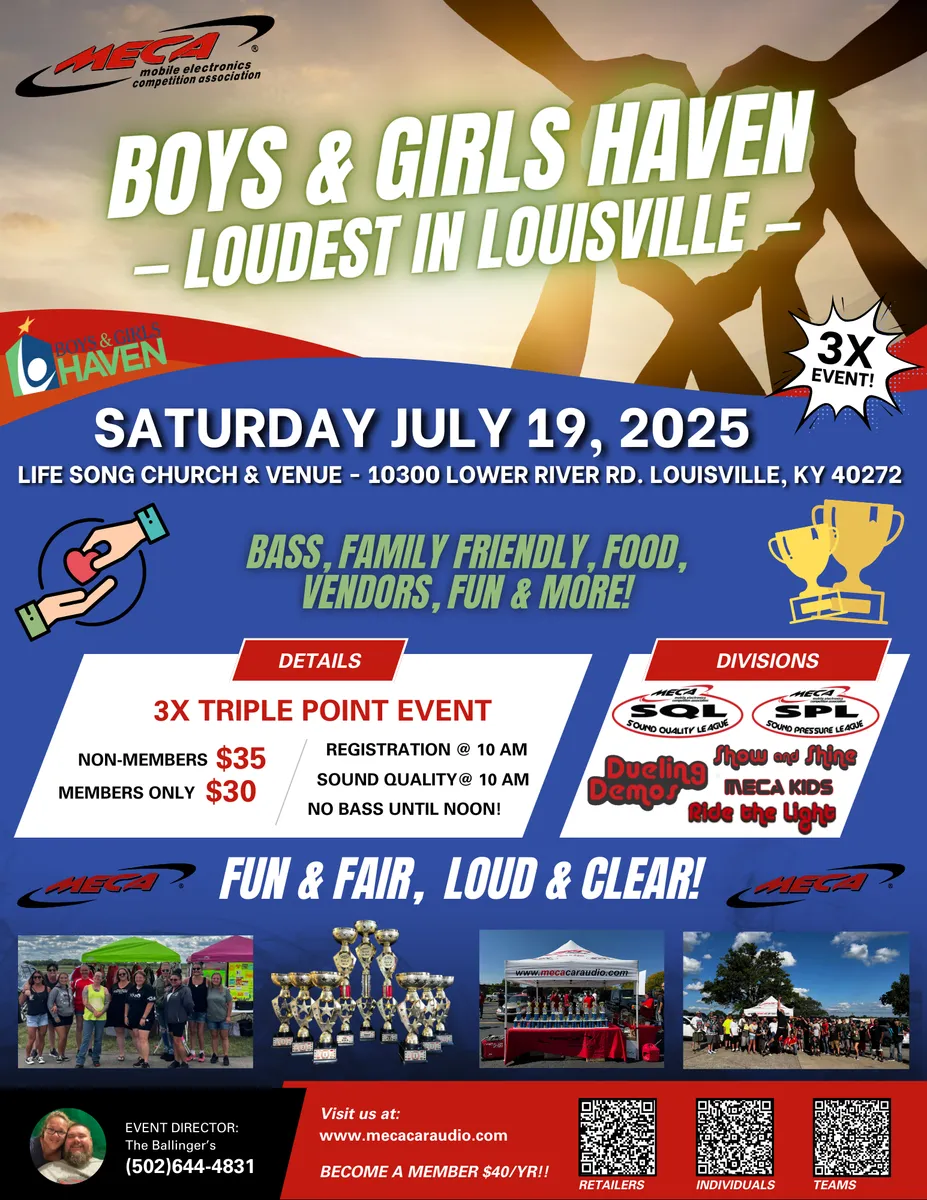 Boys & Girls Haven -Loudest In Louisville- Flyer