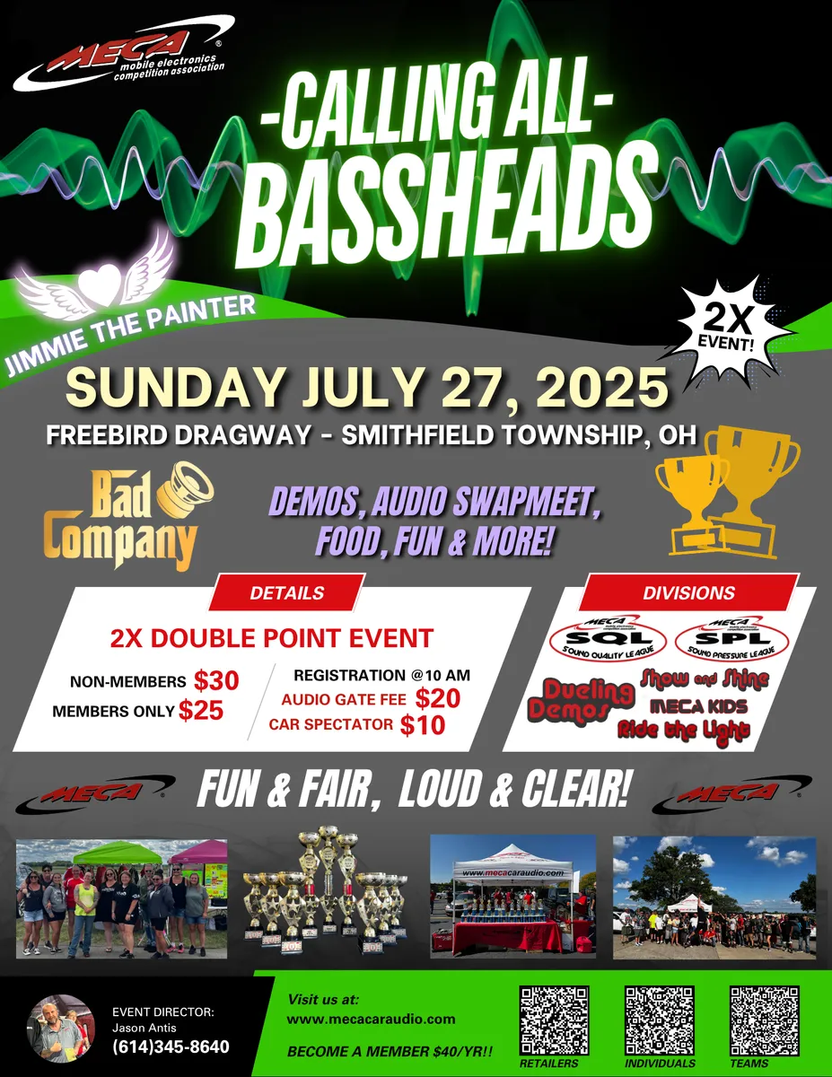 -CALLING ALL BASSHEADS- Flyer