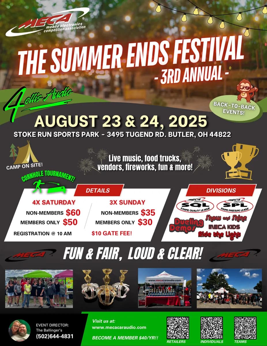 The Summer Ends Festival -Day 1- Flyer