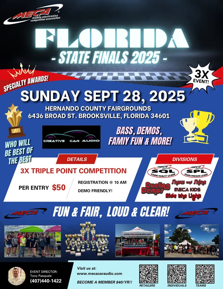 Florida State Finals Flyer