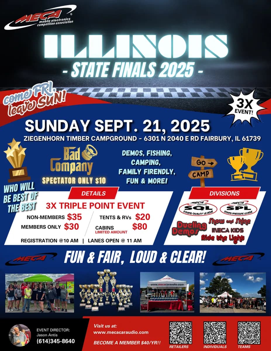 Illinois State Finals Flyer
