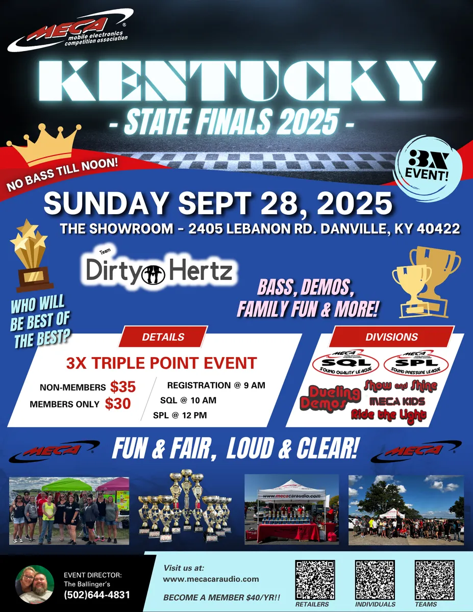Kentucky State Finals Flyer