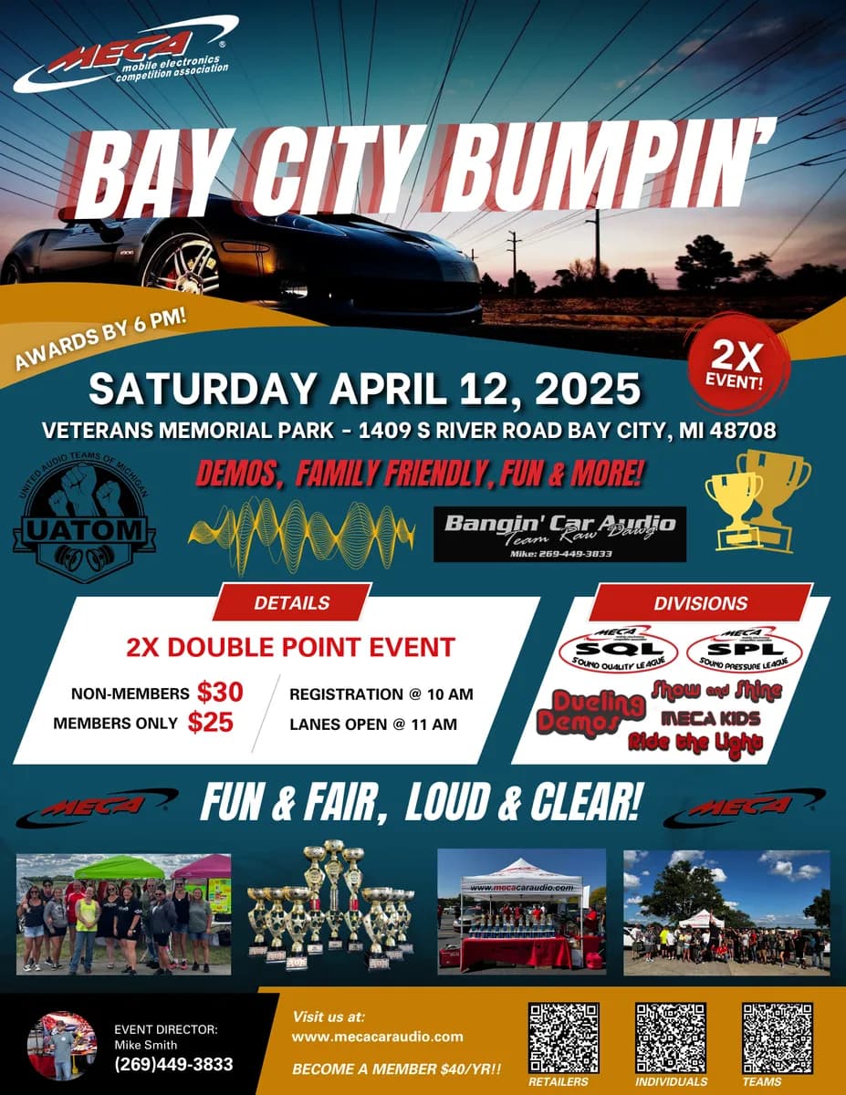 Bay City Bumpin' (CHANGED DATE TO FIX POINTS) Flyer