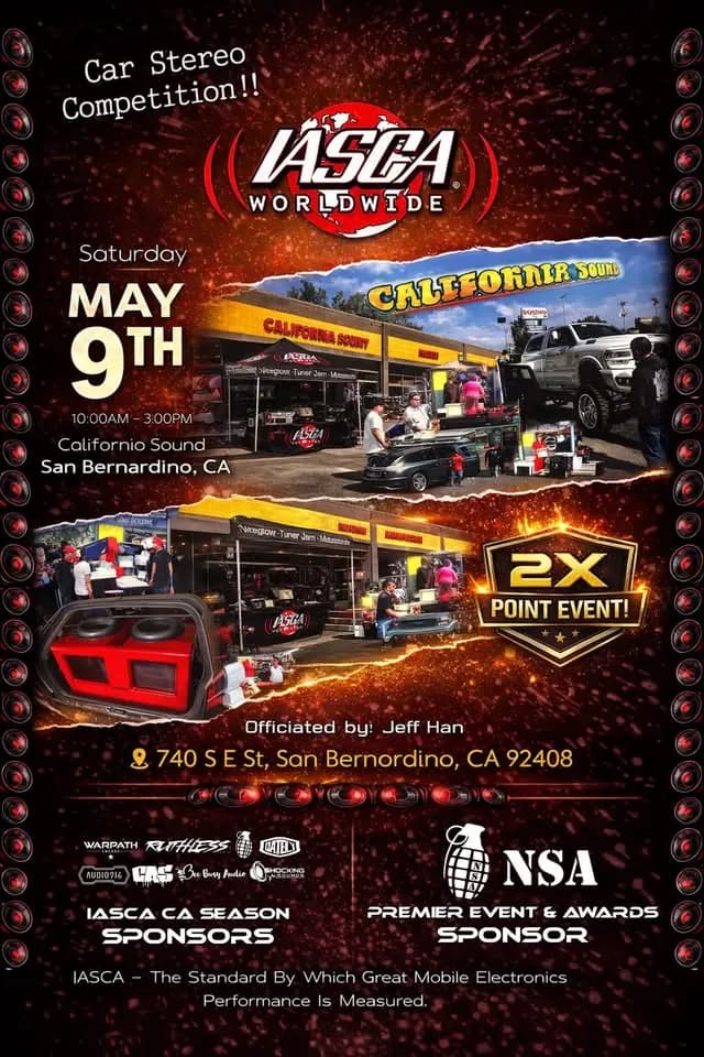 IASCA / SoCalSound-California Sound SPL Competition and Meet