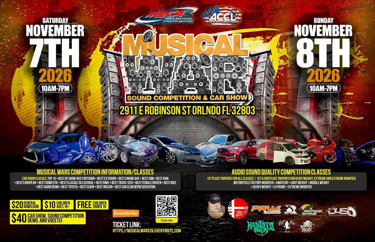 Musical Wars Car Show & Sound Competition