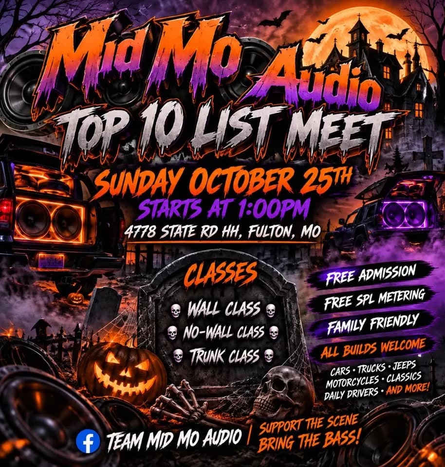 Mid Mo Audio top ten list meet