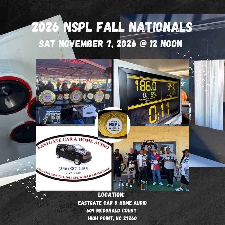 NSPL Fall Nationals 6x Supershow at Eastgate!