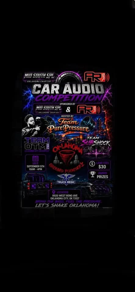 Audio car competition Midsouth SPL/ARSPL