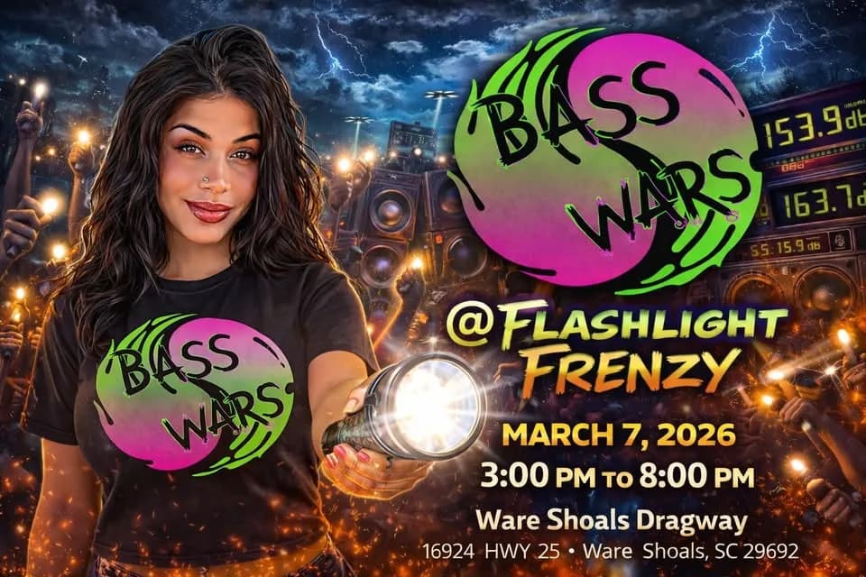 Bass Wars at Flashlight Frenzy