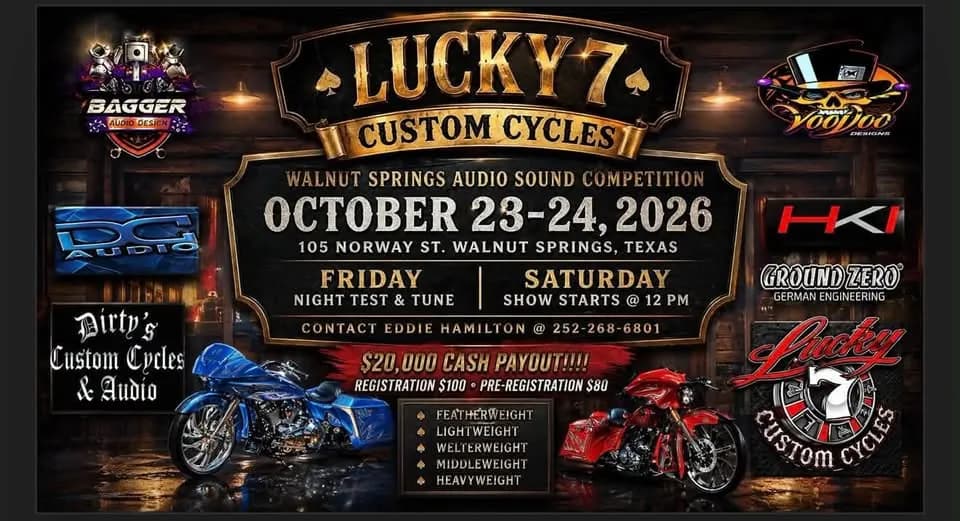 Walnut Springs Rally Audio Competition