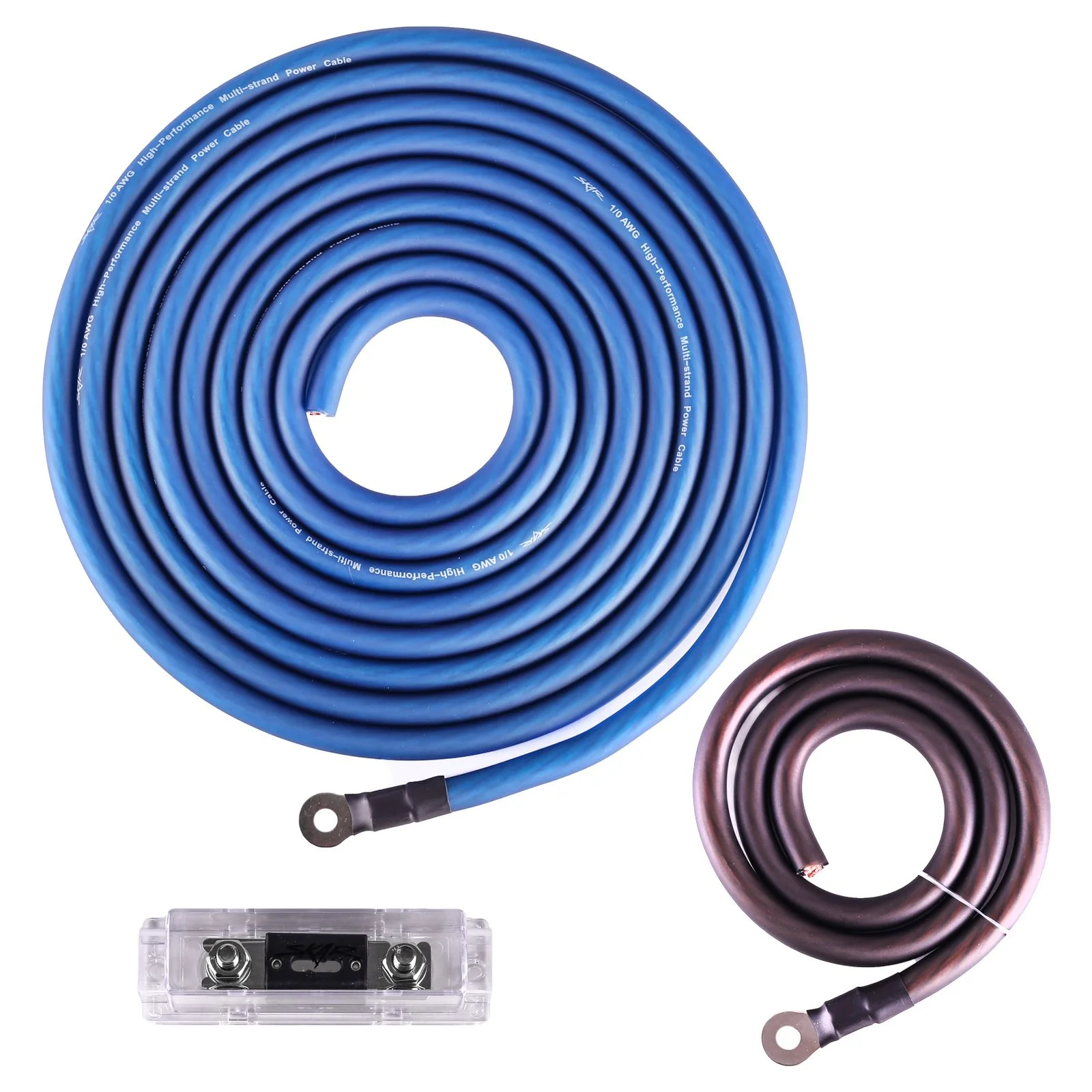 Skar Audio SKAR0ANL-CCA | 1/0 Gauge - 2,000 Watt CCA Amplifier Wiring Kit