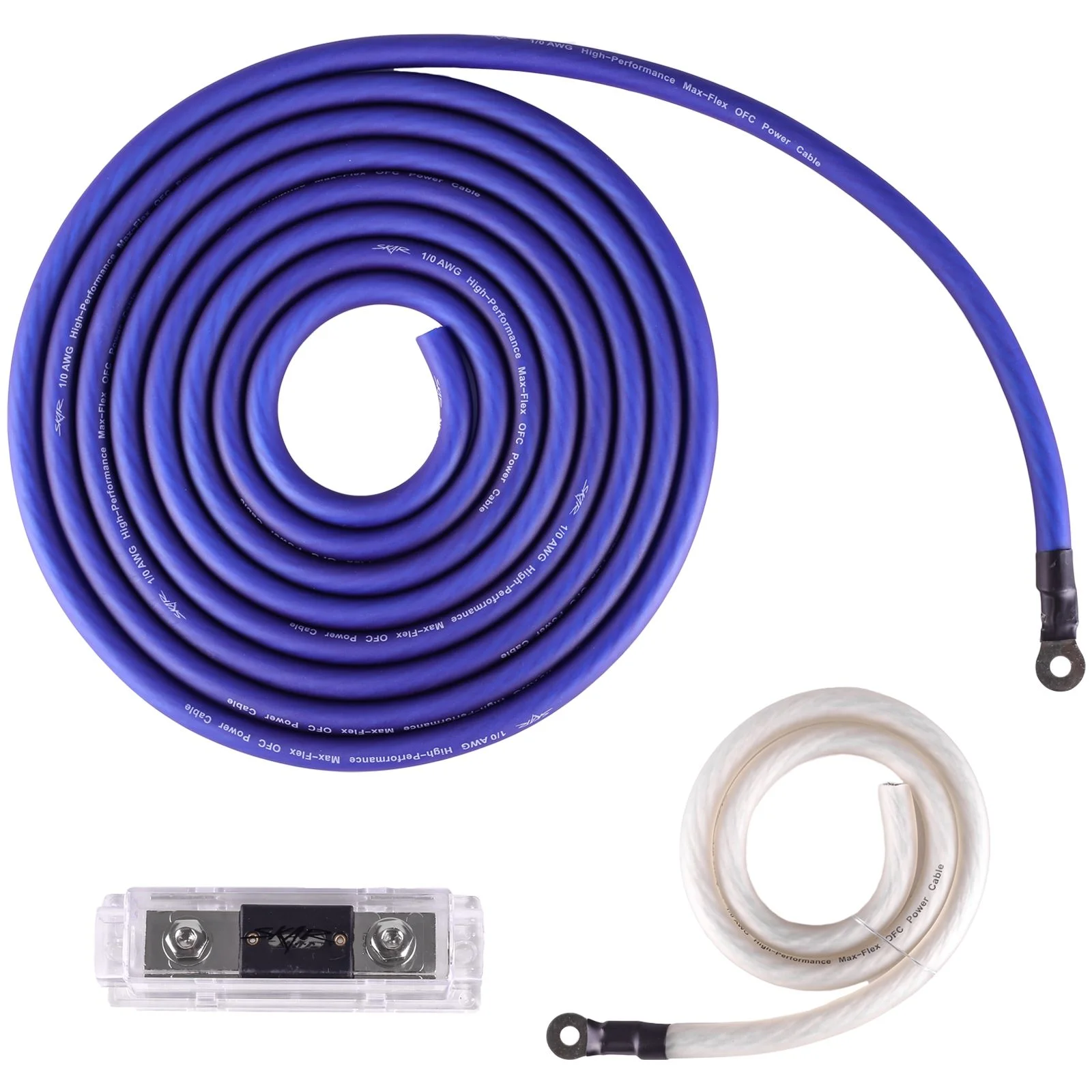 Skar Audio SKAR4ANL-OFC | 4 Gauge - 1,500 Watt OFC Amplifier Wiring Kit