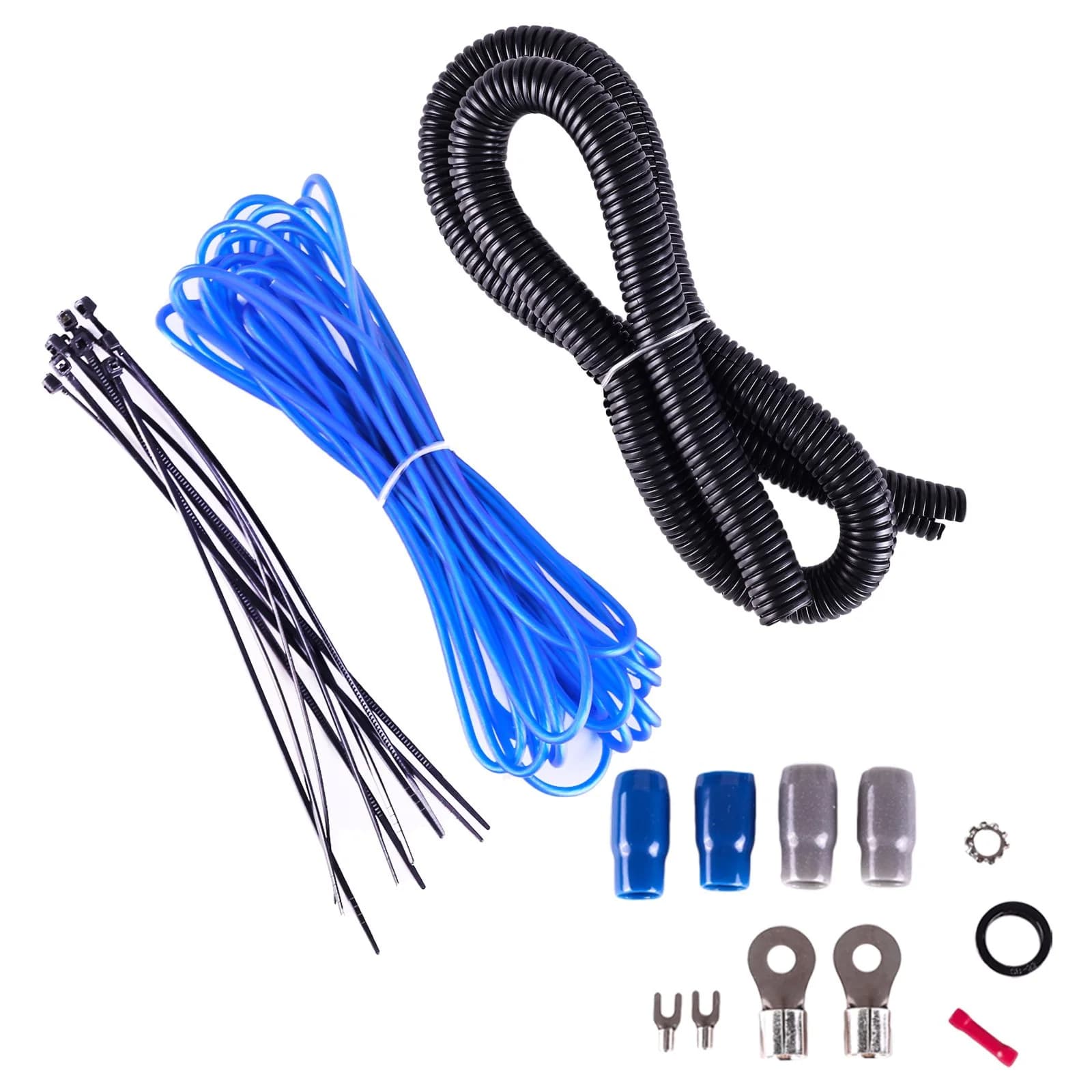 Skar Audio SKAR4ANL-OFC | 4 Gauge - 1,500 Watt OFC Amplifier Wiring Kit