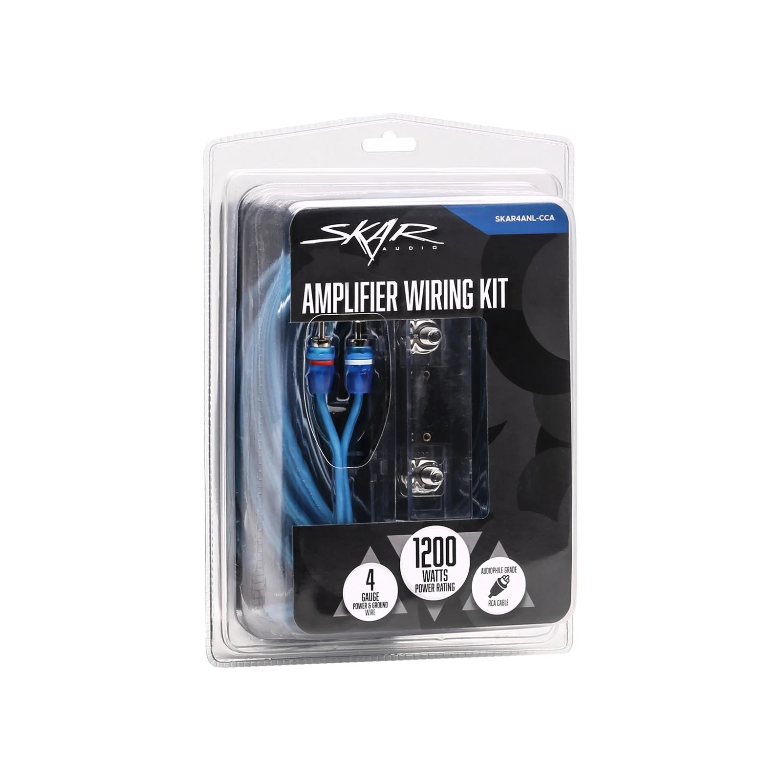 Skar Audio SKAR0ANL-CCA | 1/0 Gauge - 2,000 Watt CCA Amplifier Wiring Kit