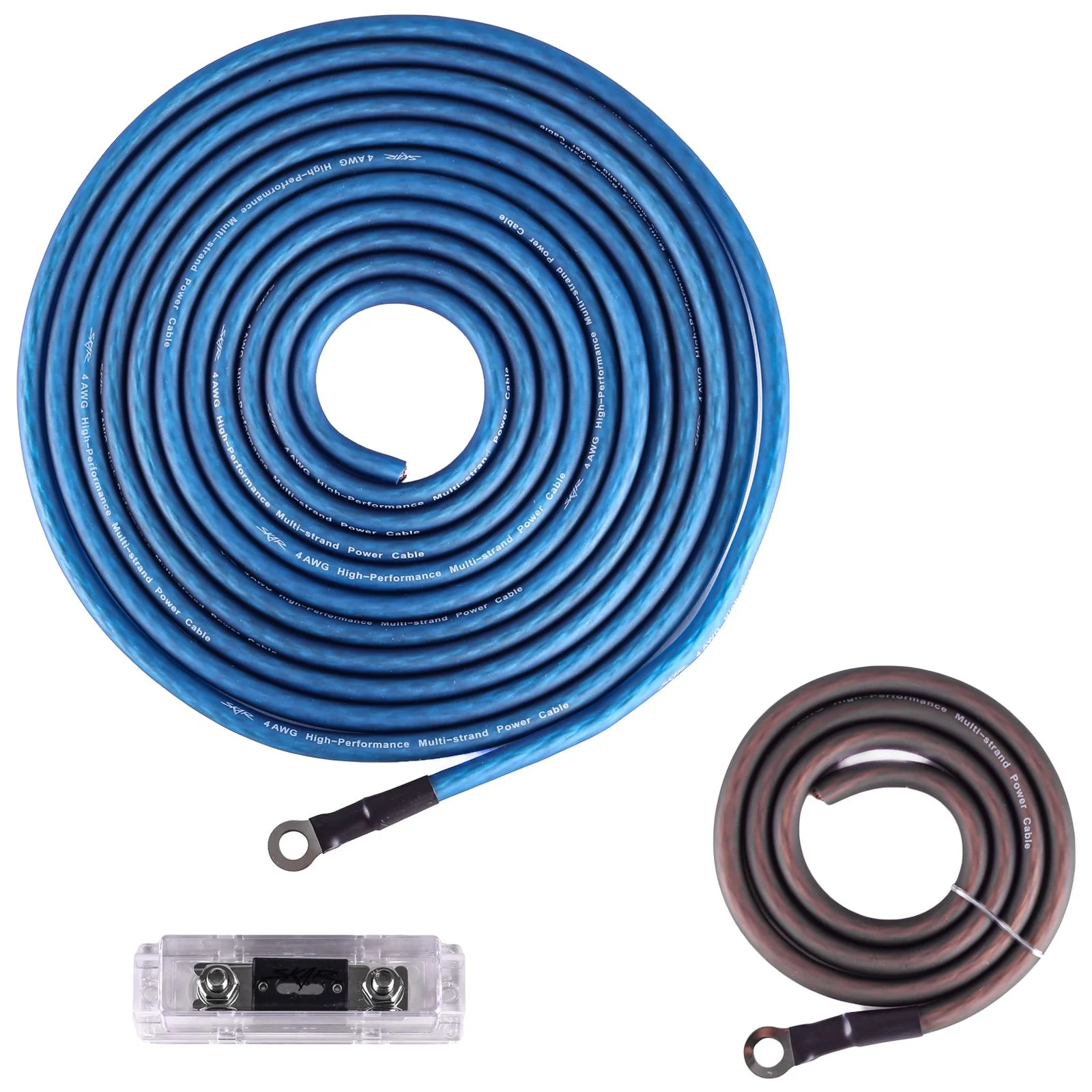 Skar Audio SKAR0ANL-CCA | 1/0 Gauge - 2,000 Watt CCA Amplifier Wiring Kit