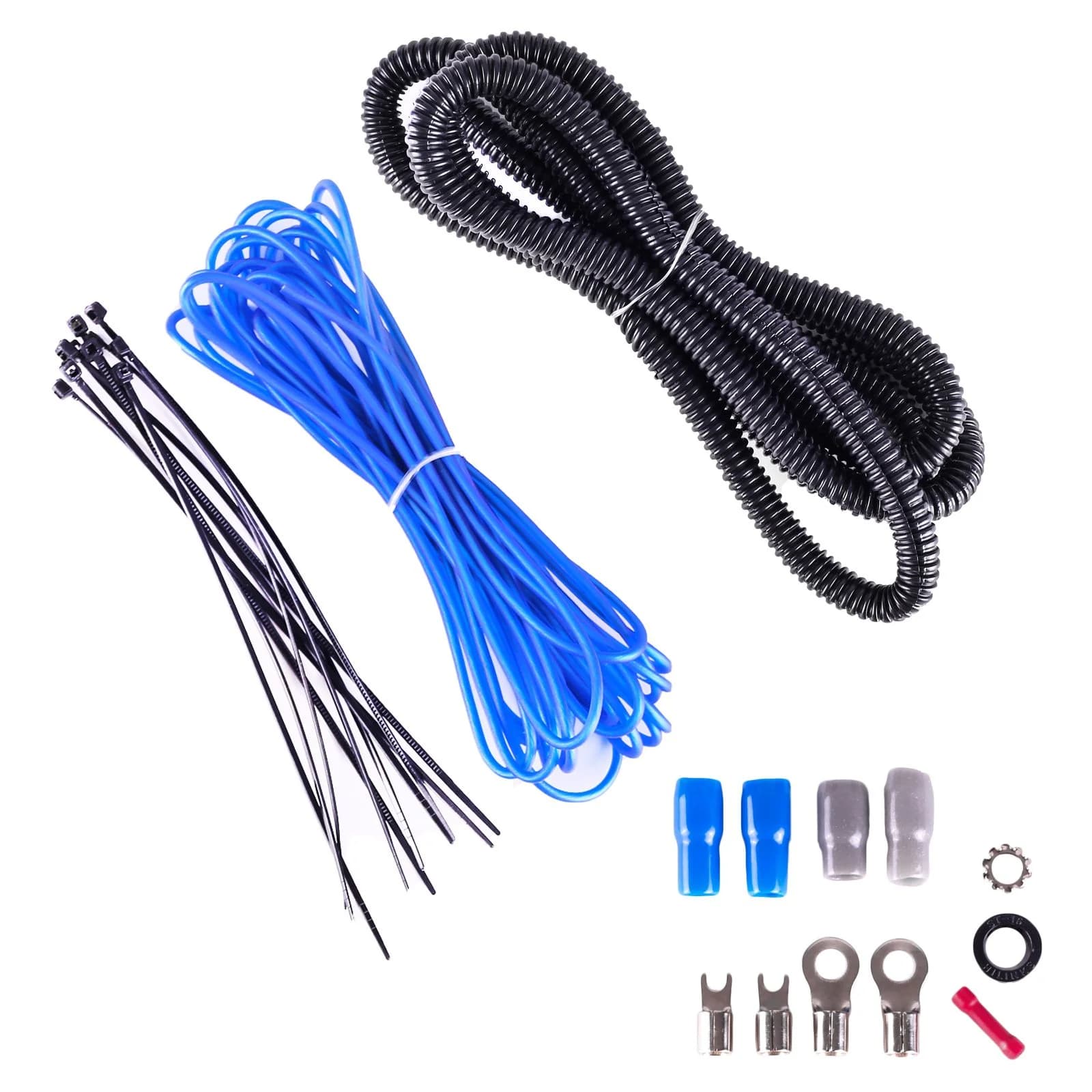 Skar Audio SKAR4ANL-OFC | 4 Gauge - 1,500 Watt OFC Amplifier Wiring Kit