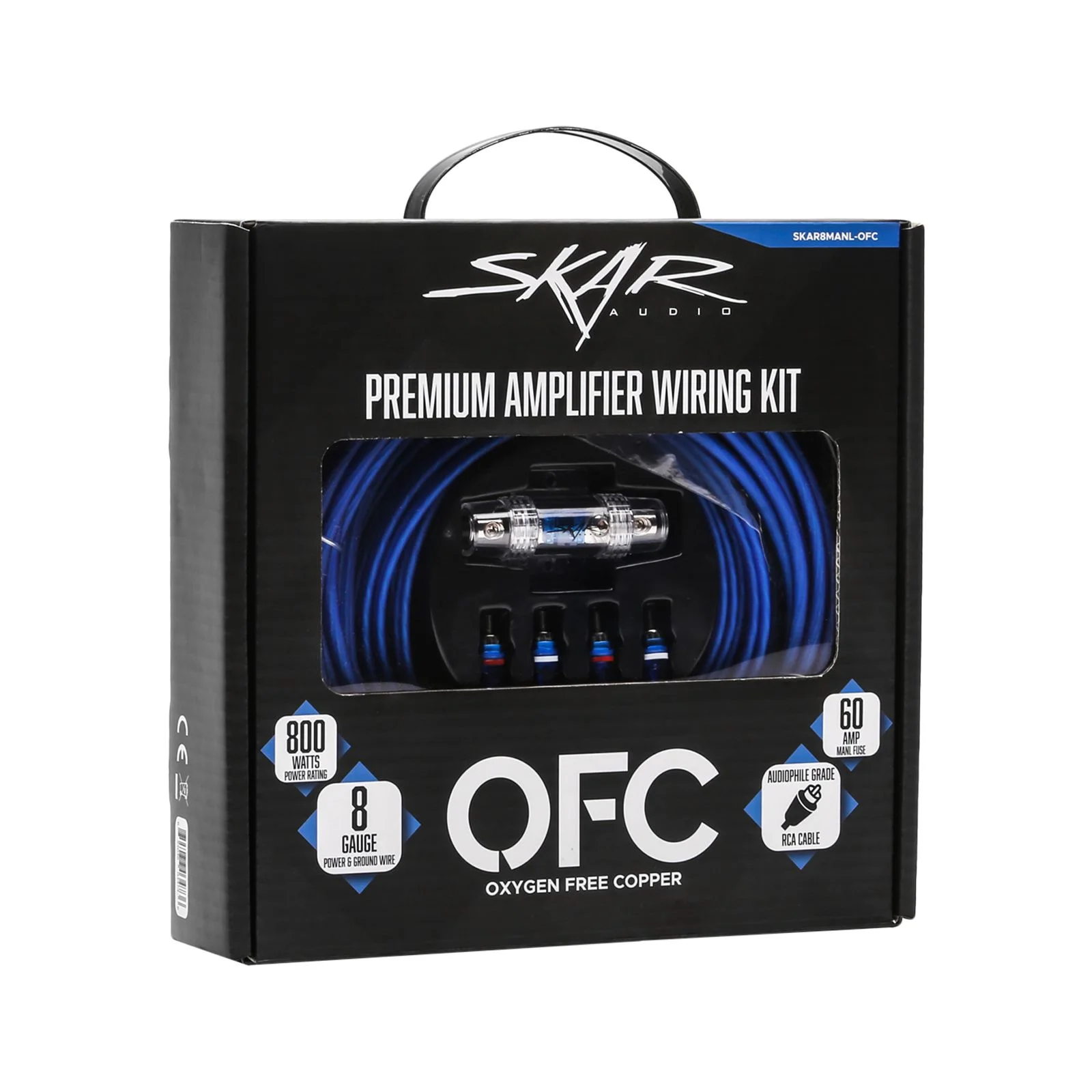 Skar Audio SKAR4ANL-OFC | 4 Gauge - 1,500 Watt OFC Amplifier Wiring Kit
