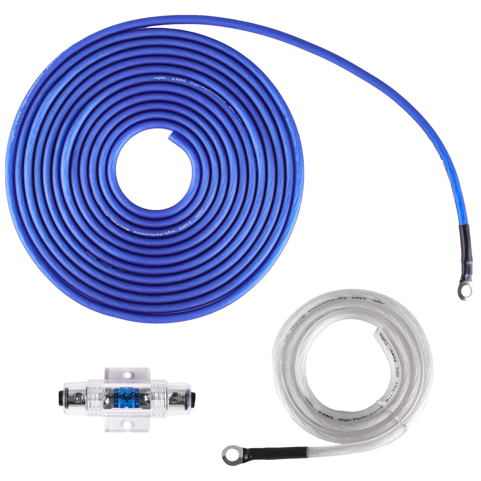 Skar Audio SKAR4ANL-OFC | 4 Gauge - 1,500 Watt OFC Amplifier Wiring Kit
