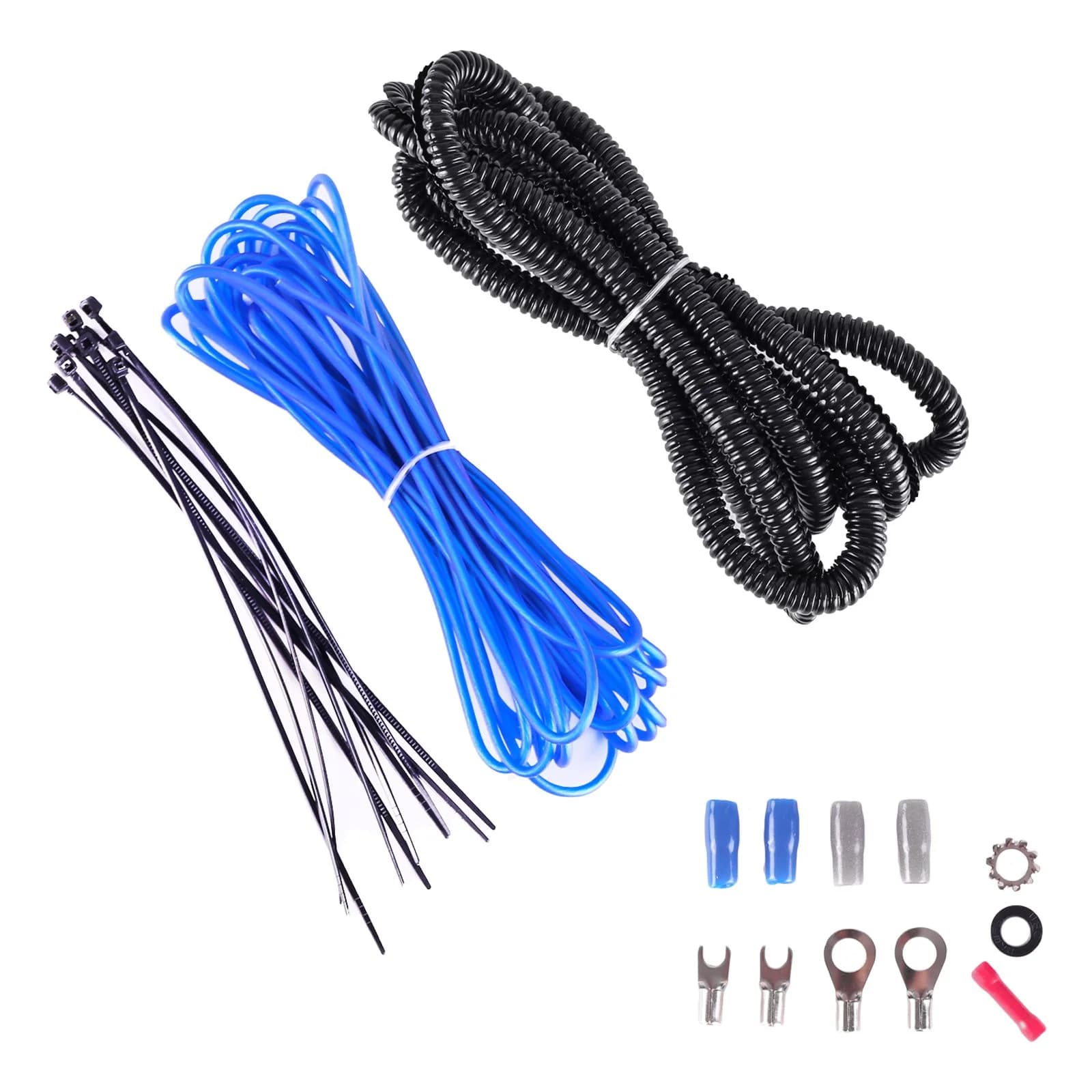 Skar Audio SKAR4ANL-OFC | 4 Gauge - 1,500 Watt OFC Amplifier Wiring Kit