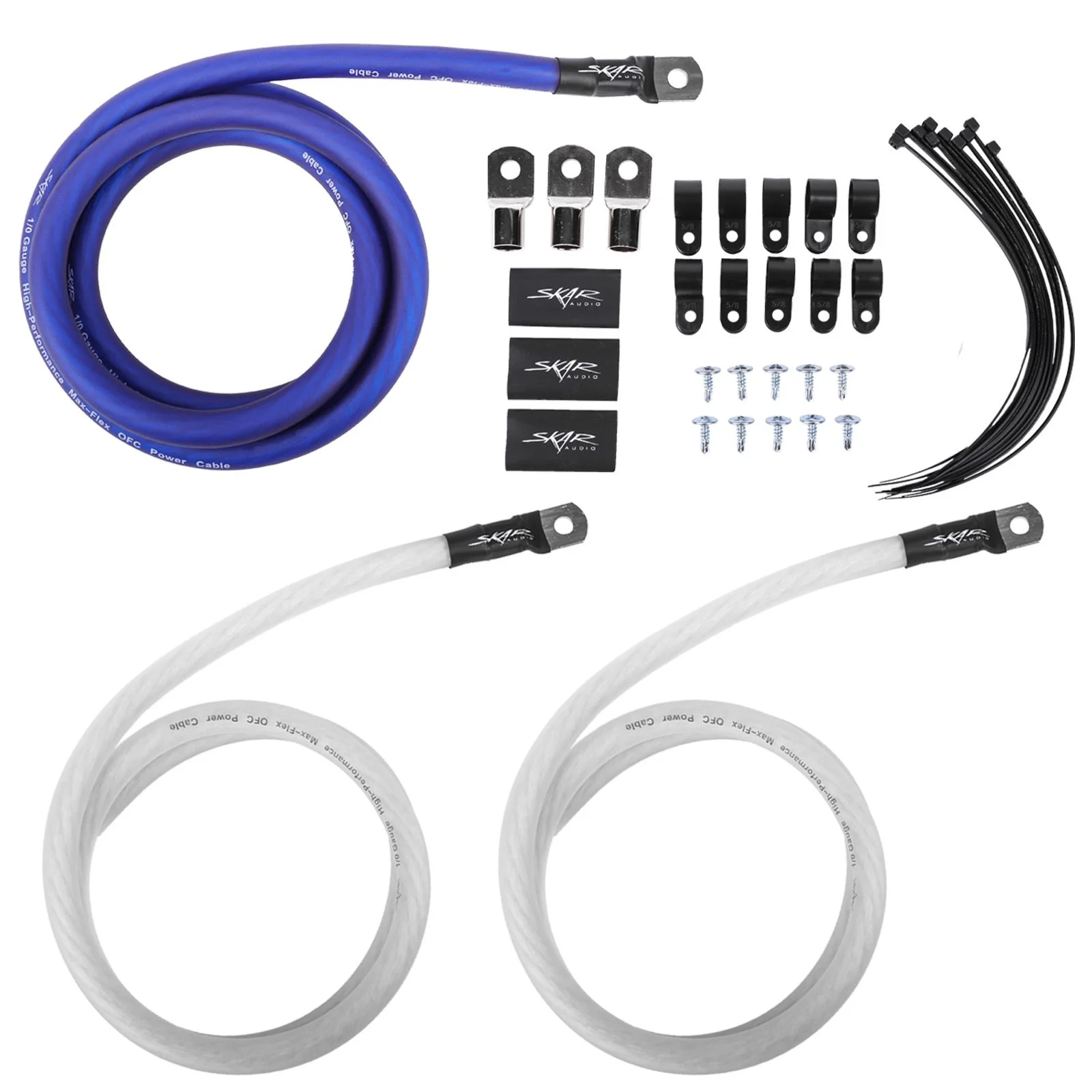 SKBIG3-4GA | 4 Gauge "Big 3" OFC Wiring Upgrade Kit