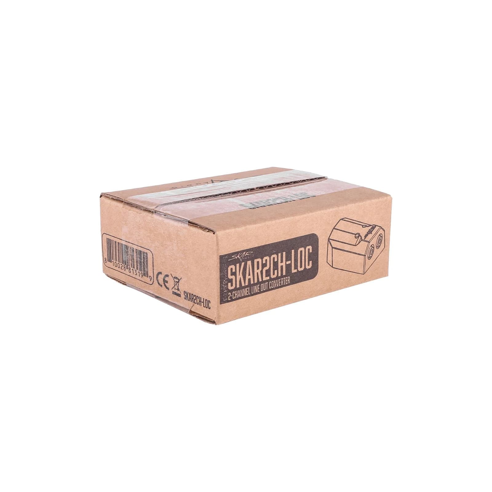 SKAR2CH-LOC | 2-Channel Speaker Wire to RCA Line-Out Converter