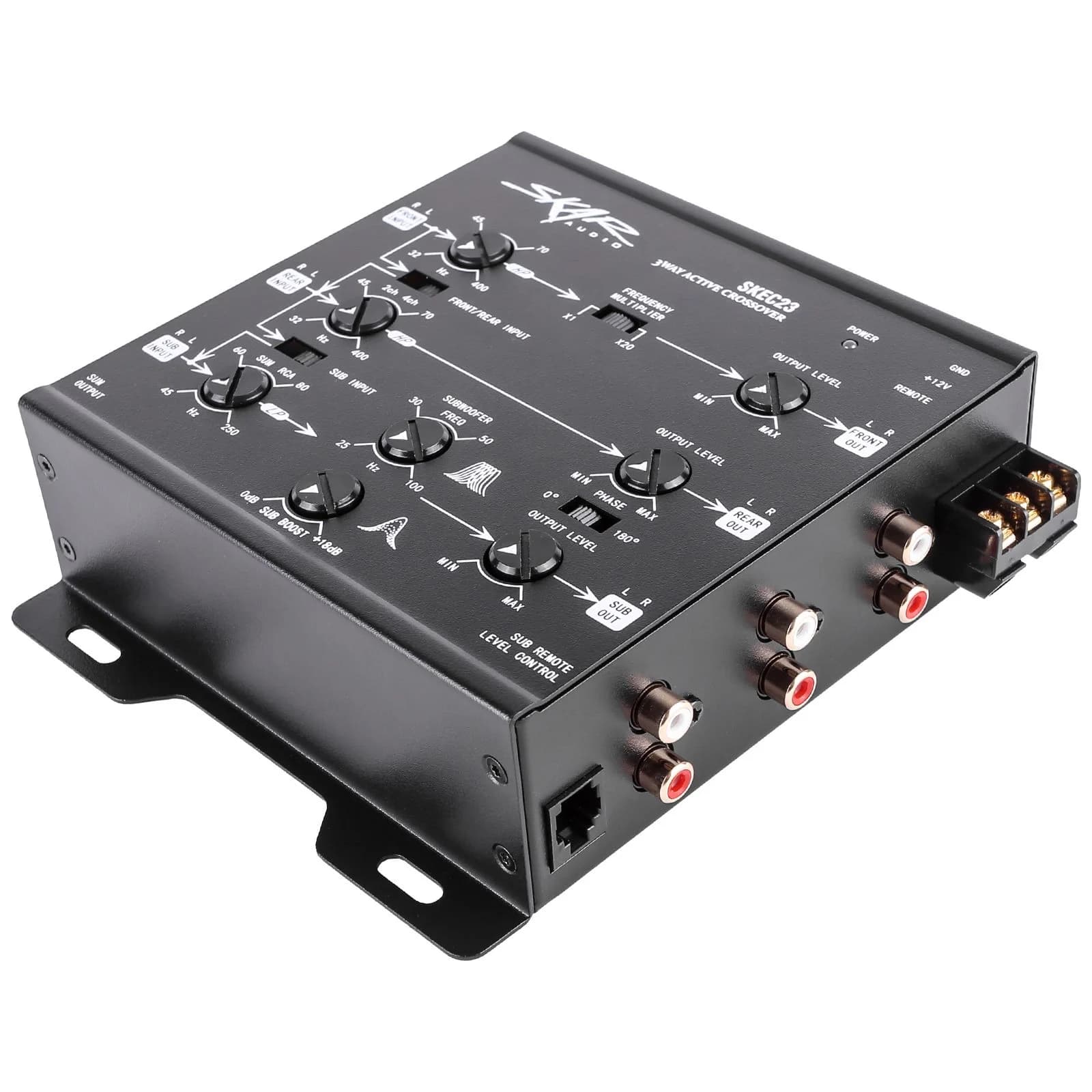 Skar Audio SKEC23 | 3-Way 6 Channel Electronic Crossover