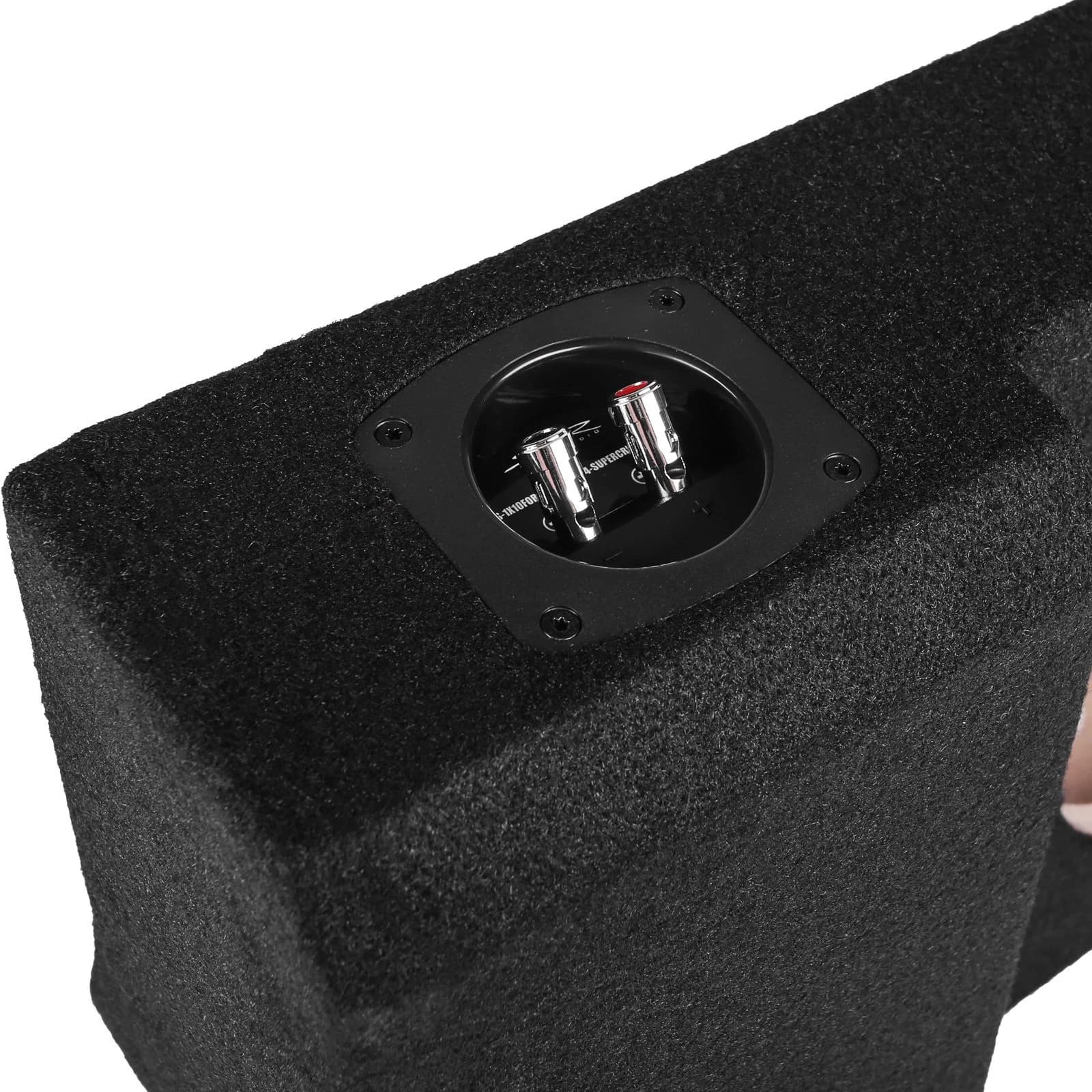 Skar Audio Dual 12" 1,600W Max Power Loaded Ported Subwoofer Enclosure Compatible with 2009-2014 Ford F-150 Super Crew Cab Trucks