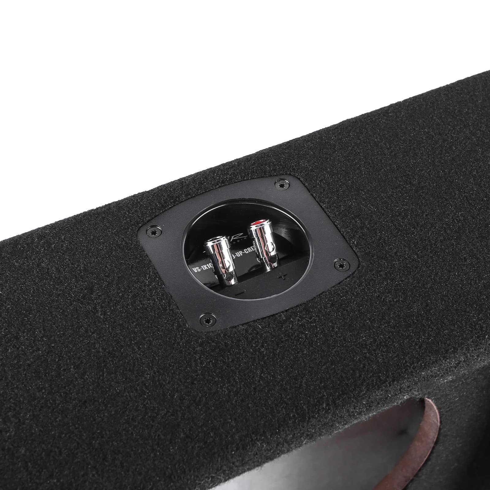 Skar Audio Quad 8" 3200W Max Power Loaded Ported Subwoofer Enclosure Compatible with 2019-2025 Chevy Silverado & GMC Sierra Crew Cab Trucks