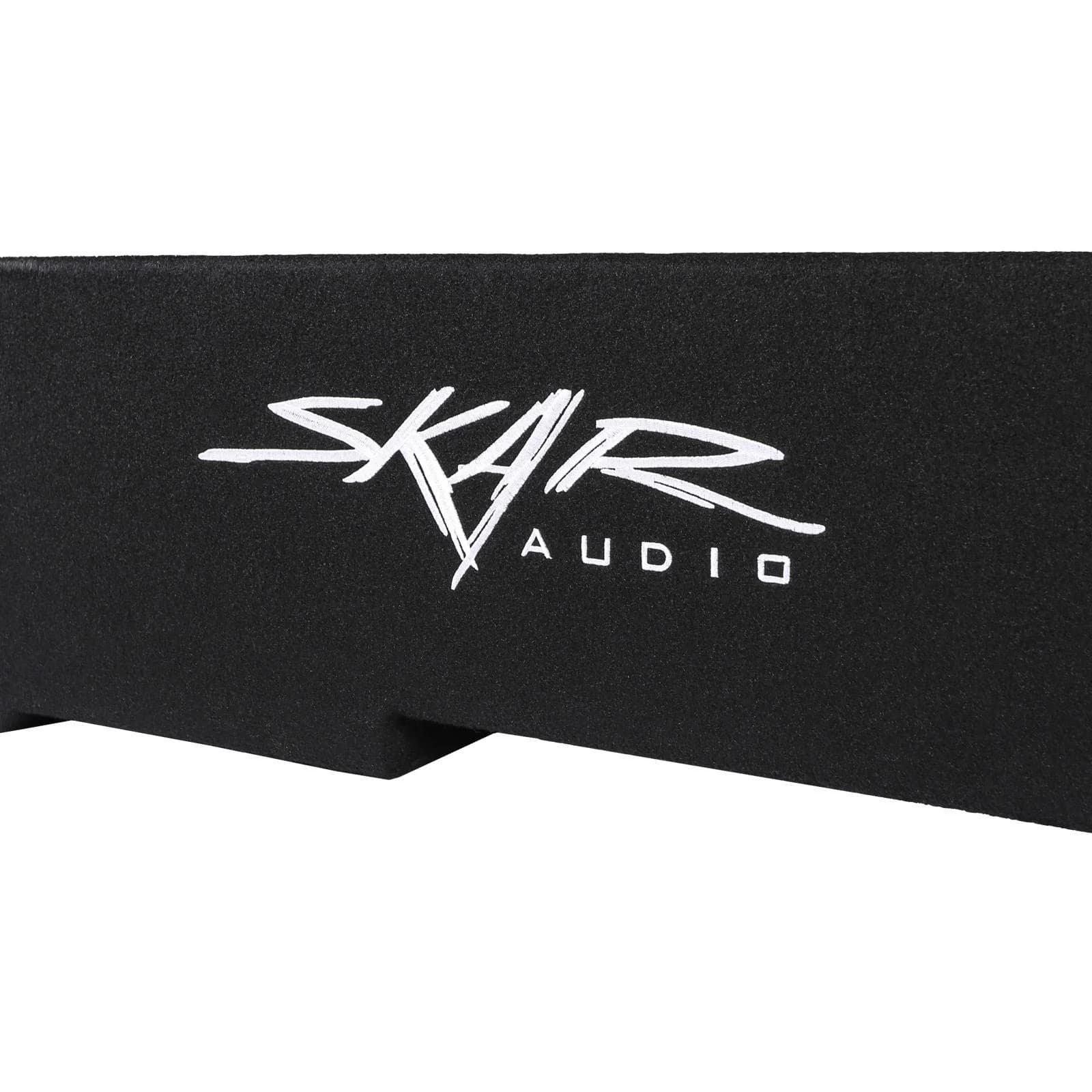 Skar Audio Dual 12" 2,000W Max Power Loaded Ported Subwoofer Enclosure Compatible with 2019-2025 Chevrolet Silverado/GMC Sierra Double Cab Trucks