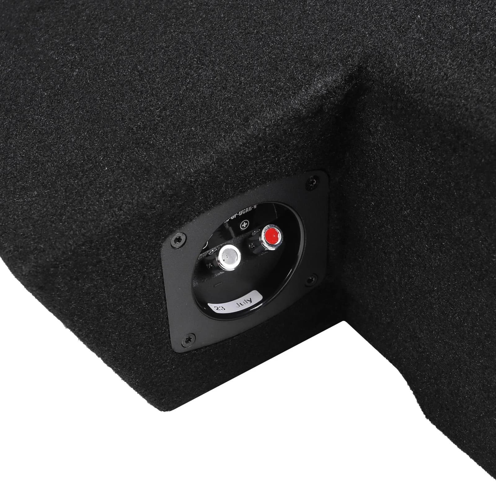 Skar Audio Dual 12" 2,000W Max Power Loaded Ported Subwoofer Enclosure Compatible with 2019-2025 Chevrolet Silverado/GMC Sierra Double Cab Trucks