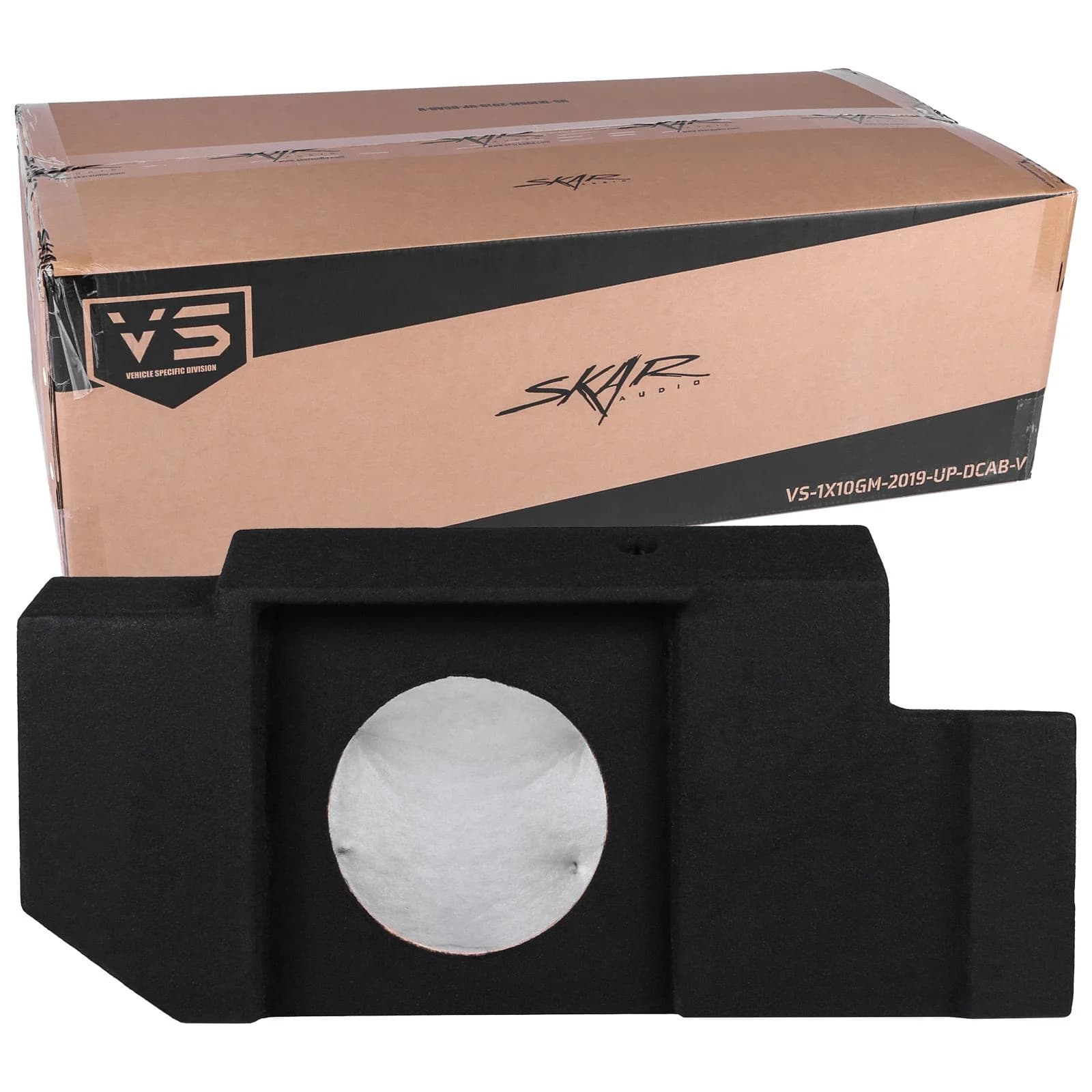 Skar Audio Dual 12" 2,000W Max Power Loaded Ported Subwoofer Enclosure Compatible with 2019-2025 Chevrolet Silverado/GMC Sierra Double Cab Trucks