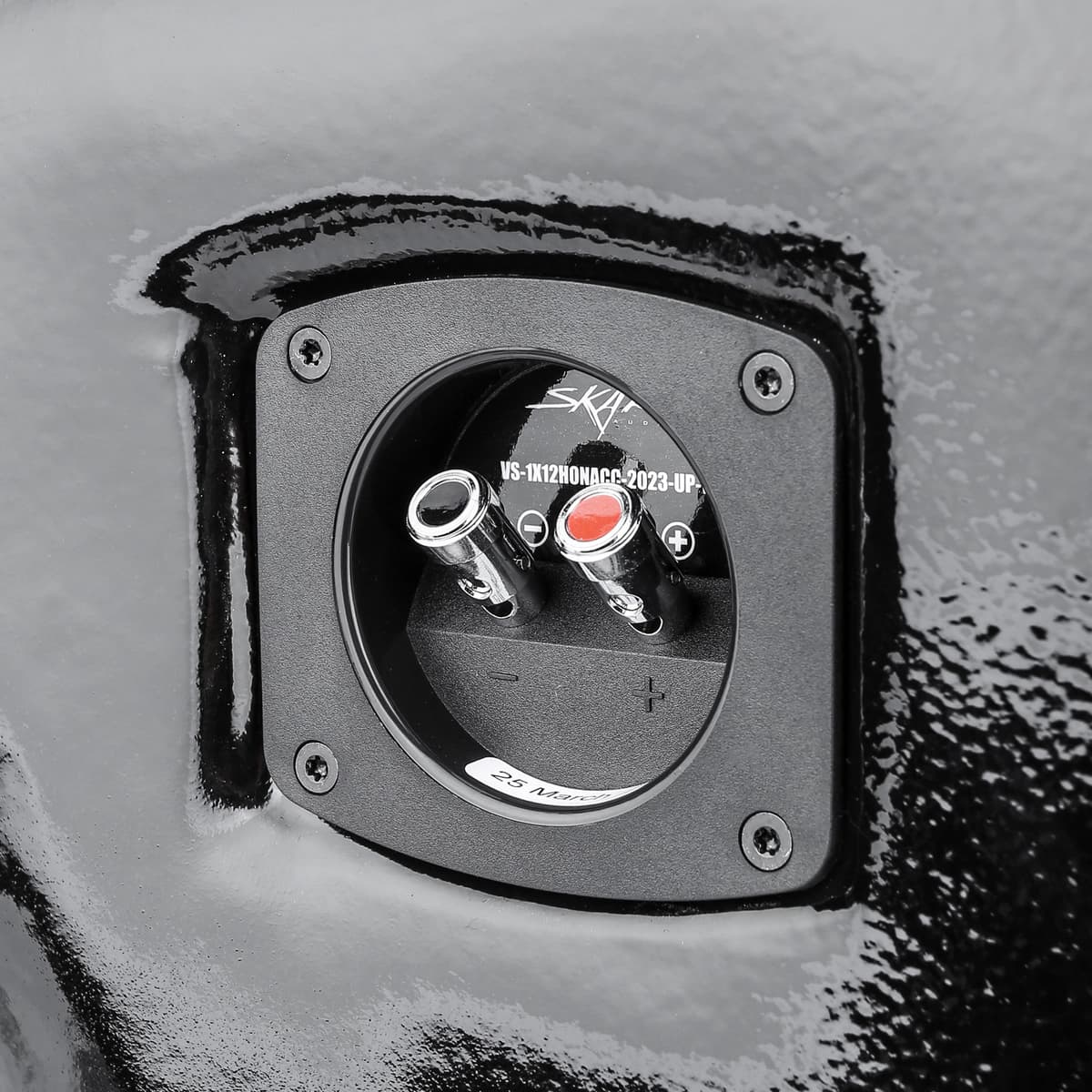 Skar Audio Single 10" 1,000W Max Power Loaded Ported Subwoofer Enclosure Compatible with 2023-2025 Honda Accord Vehicles