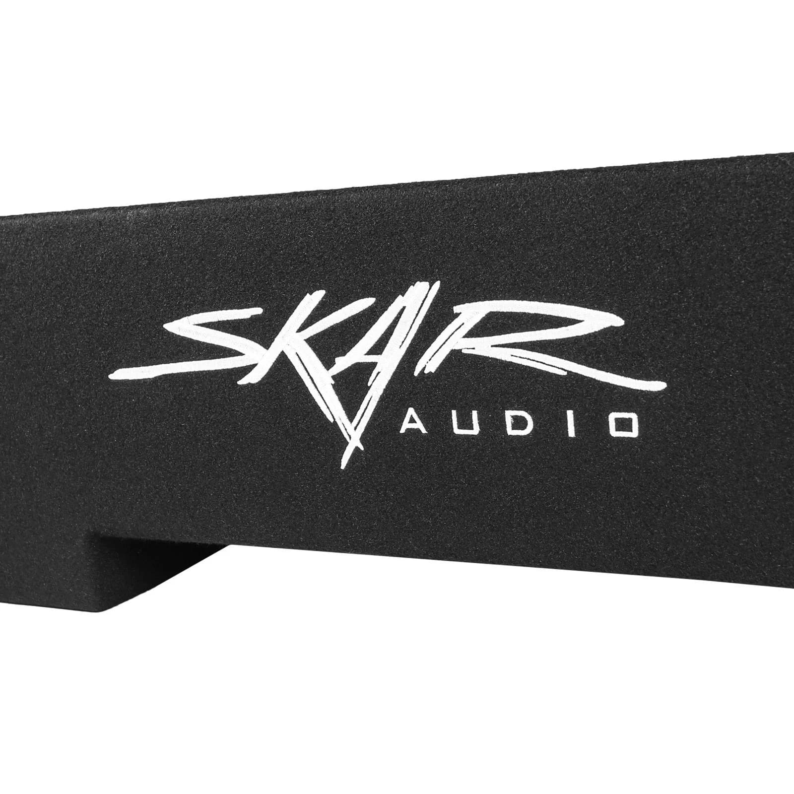 Skar Audio Dual 12" 1,600W Max Power Loaded Ported Subwoofer Enclosure Compatible with 2009-2014 Ford F-150 Super Crew Cab Trucks