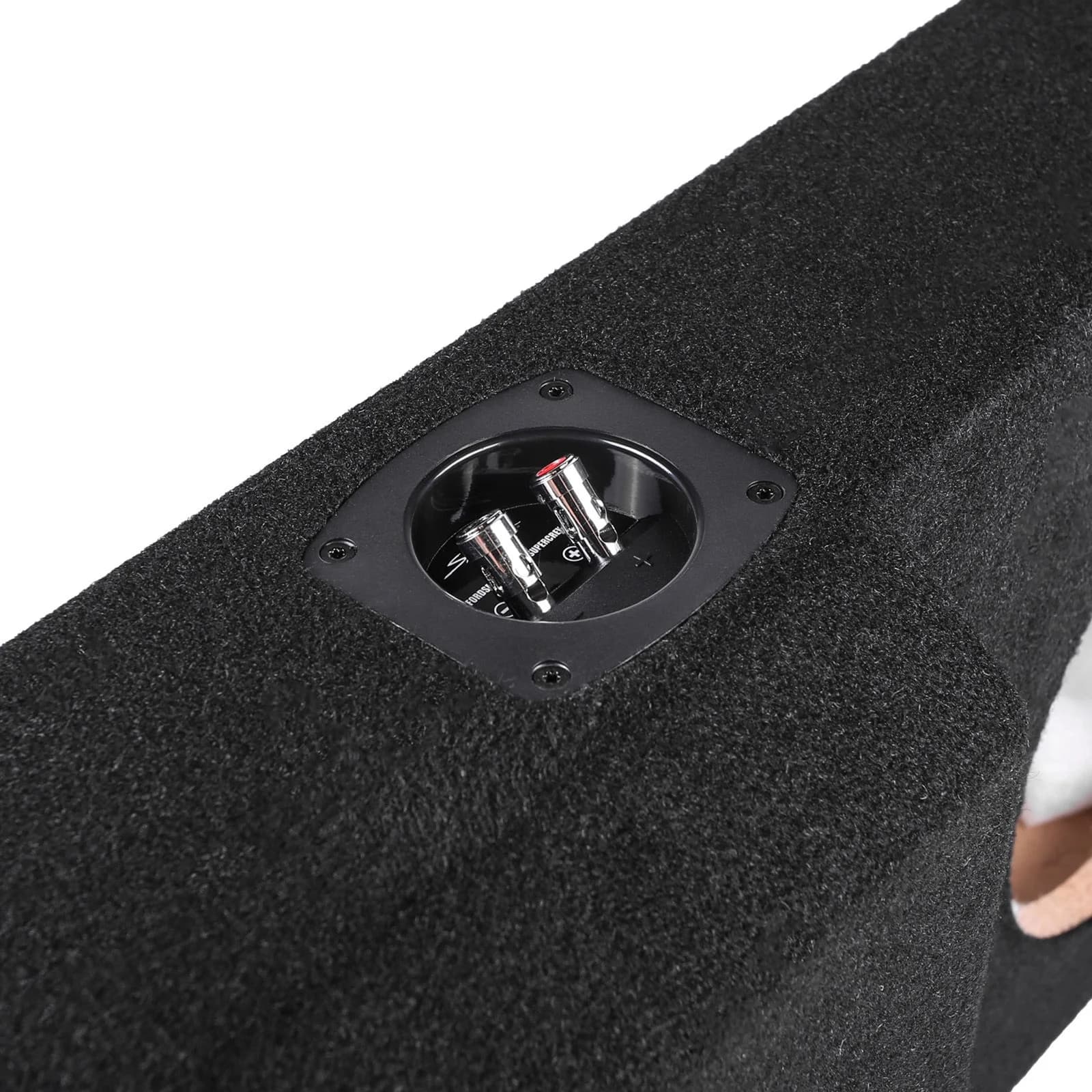 Skar Audio Quad 8" 3,200W Max Power Loaded Subwoofer Enclosure Compatible with 2017-2025 Ford Super Duty (F-250/350/450) SuperCrew Cab Trucks