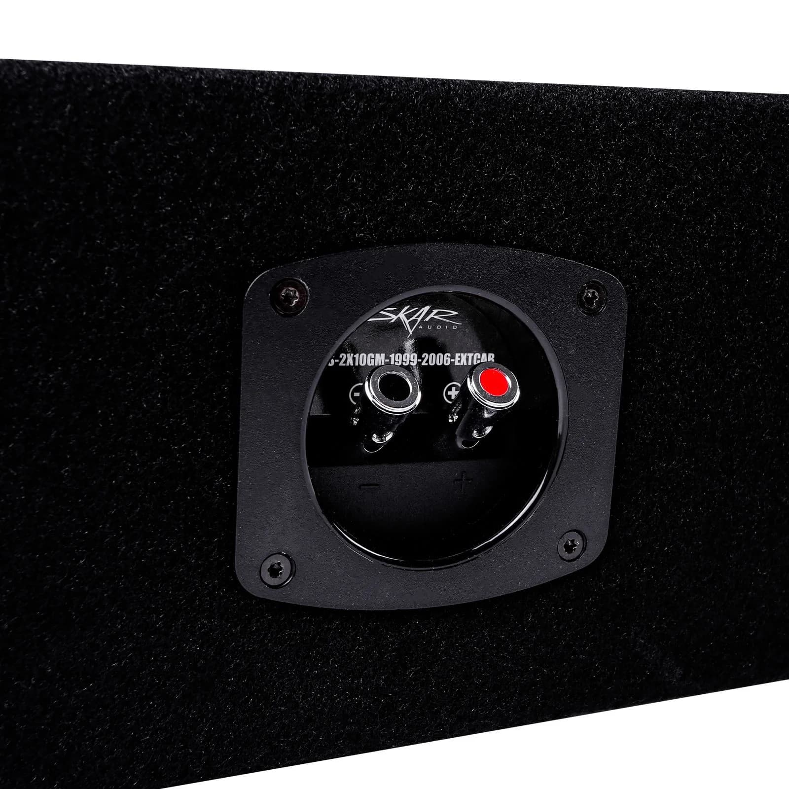 Skar Audio Dual 12" 1,600W Max Power Loaded Subwoofer Enclosure Compatible with 1999-2006 Chevrolet Silverado/GMC Sierra Extended Cab Trucks