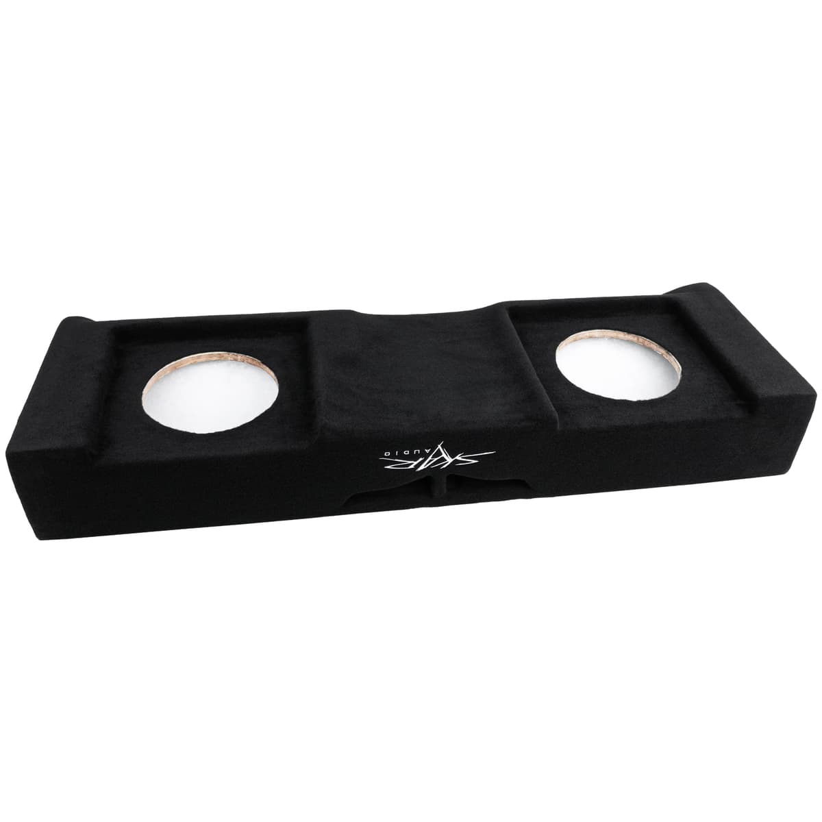 Skar Audio Dual 12" 2,000W Max Power Loaded Subwoofer Enclosure Compatible with 2007-2013 Chevrolet Silverado/GMC Sierra Crew Cab Trucks