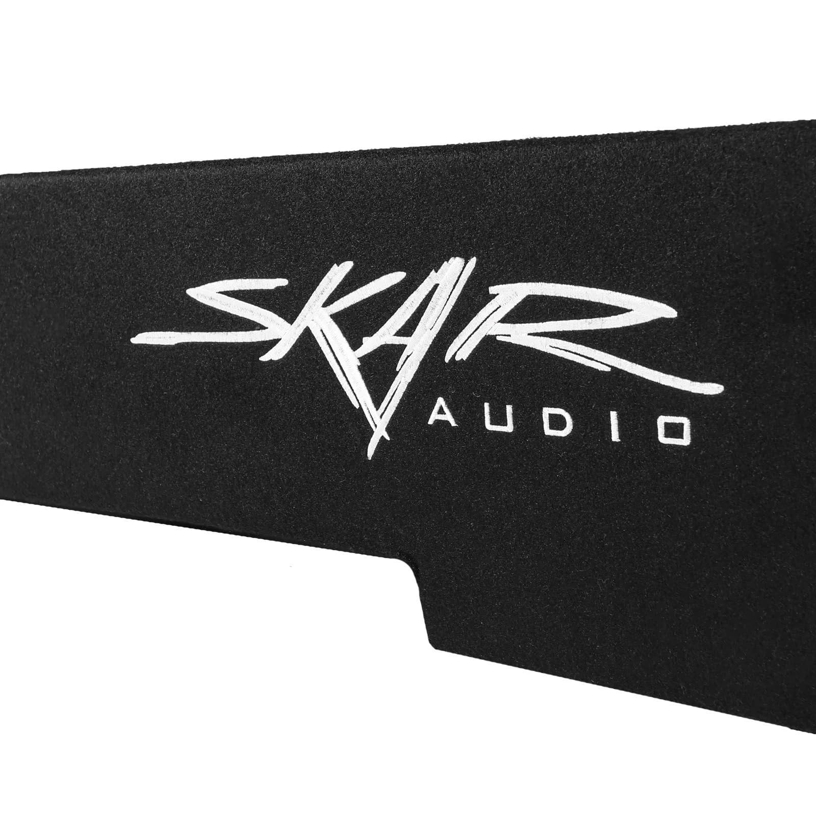 Skar Audio Dual 12" 1,600W Max Power Loaded Subwoofer Enclosure Compatible with 2019-2025 Ram 1500 (5th Gen) Crew Cab Trucks