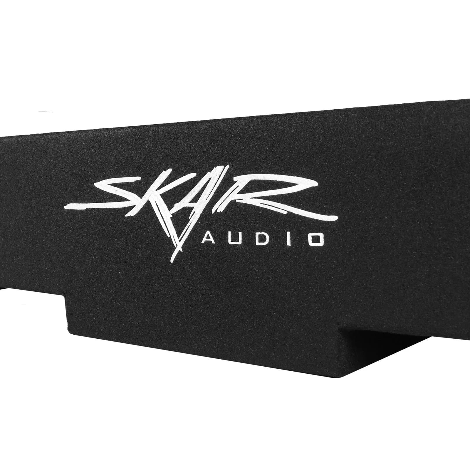 Skar Audio Dual 12" 1,600W Max Power Loaded Subwoofer Enclosure Compatible with 2015-2026 Ford F-150 Super Crew Cab Trucks