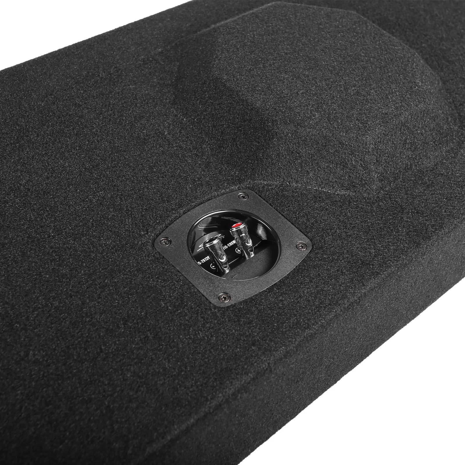 Skar Audio Dual 12" 1,600W Max Power Loaded Subwoofer Enclosure Compatible with 2014-2018 Chevy Silverado & GMC Sierra Crew Cab Trucks