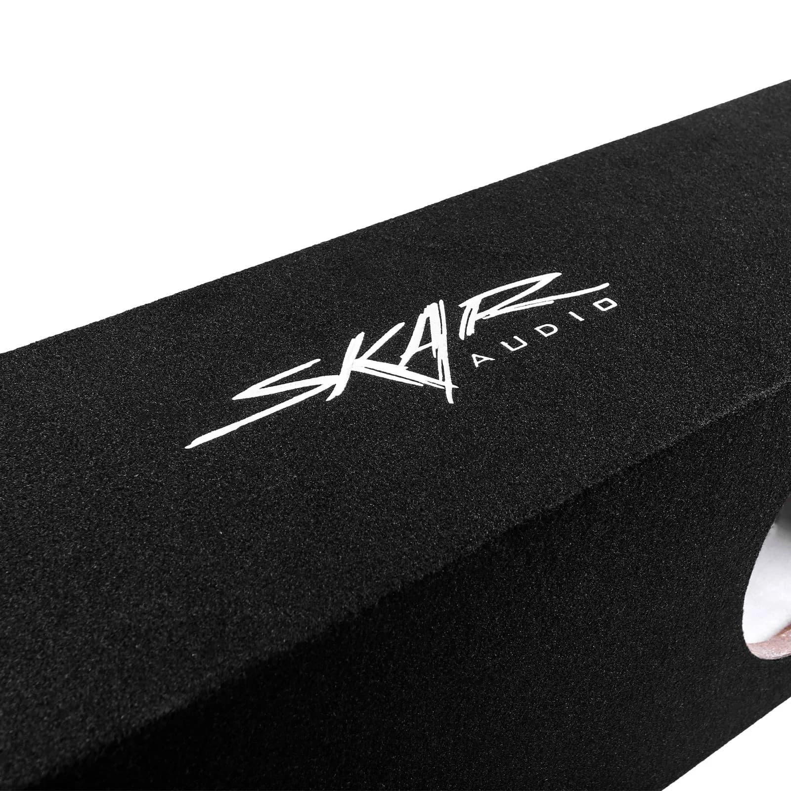 Skar Audio Dual 12" 2,400W Max Power Loaded Subwoofer Enclosure Compatible with 2007-2018 Jeep Wrangler Unlimited (JK) 4-Door Vehicles