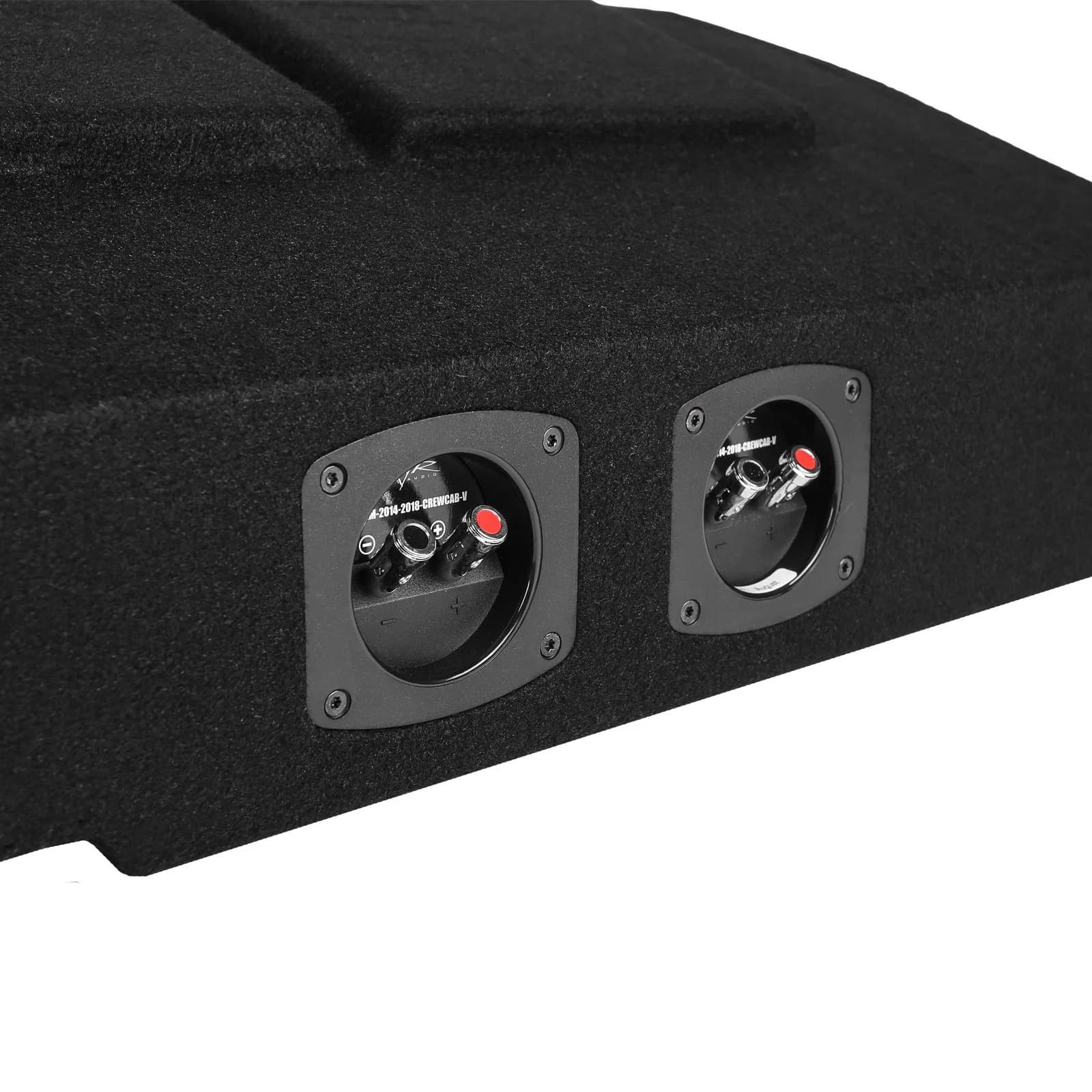 Skar Audio Dual 12" 1,600W Max Power Loaded Subwoofer Enclosure Compatible with 2014-2018 Chevy Silverado & GMC Sierra Crew Cab Trucks