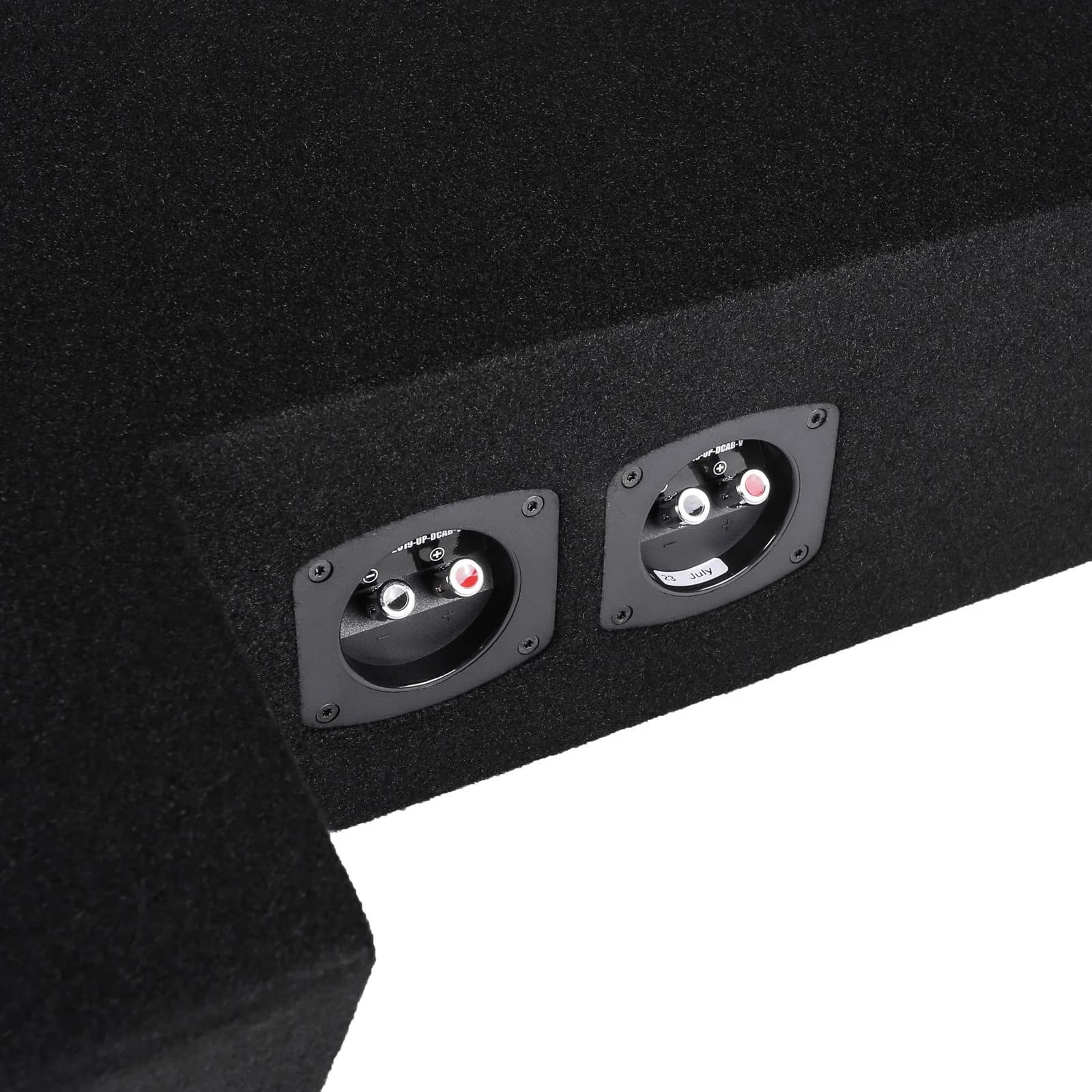Skar Audio Dual 12" 2,000W Max Power Loaded Ported Subwoofer Enclosure Compatible with 2019-2025 Chevrolet Silverado/GMC Sierra Double Cab Trucks