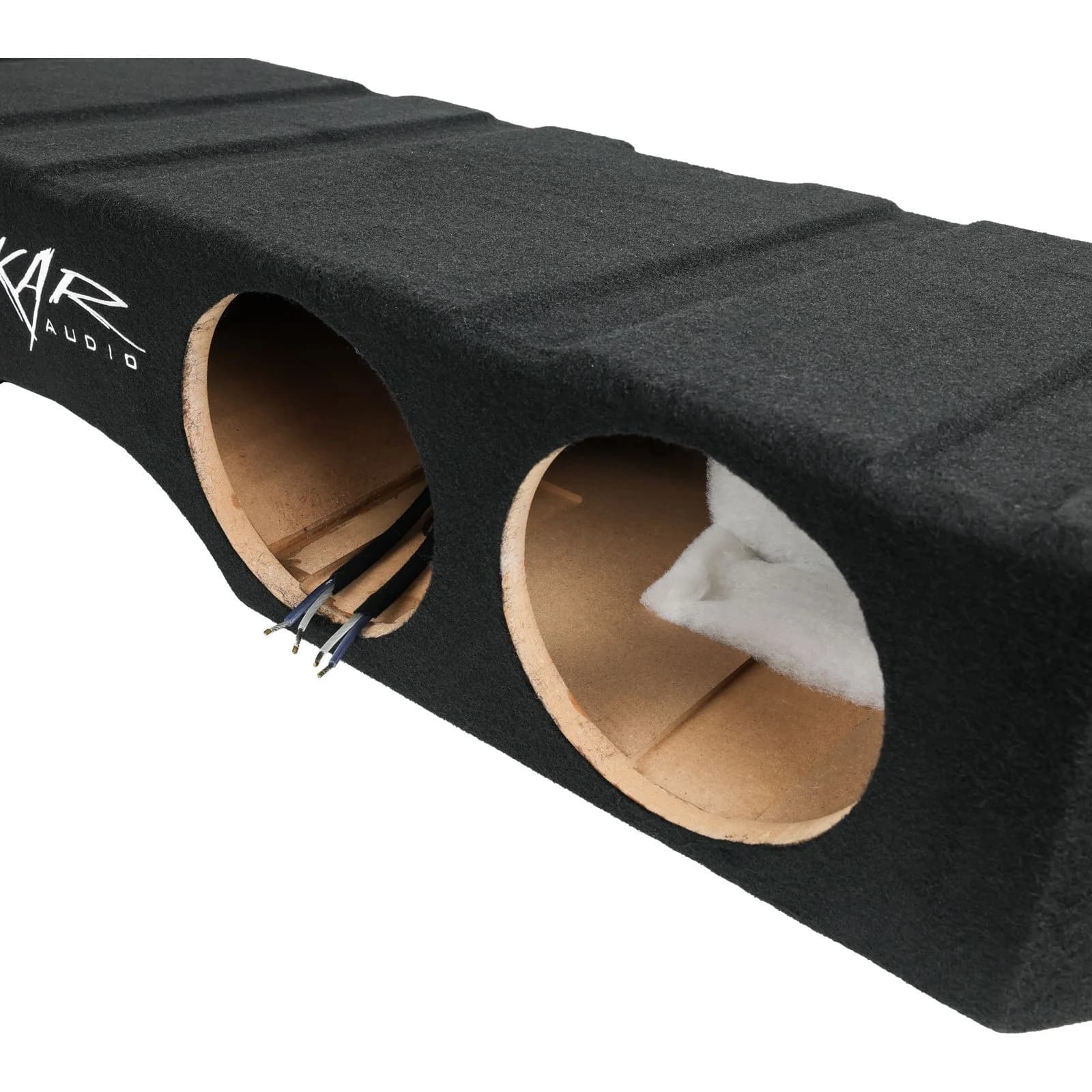 Skar Audio Dual 12" 1,600W Max Power Loaded Subwoofer Enclosure Compatible with 2004-2015 Nissan Titan Crew Cab Trucks
