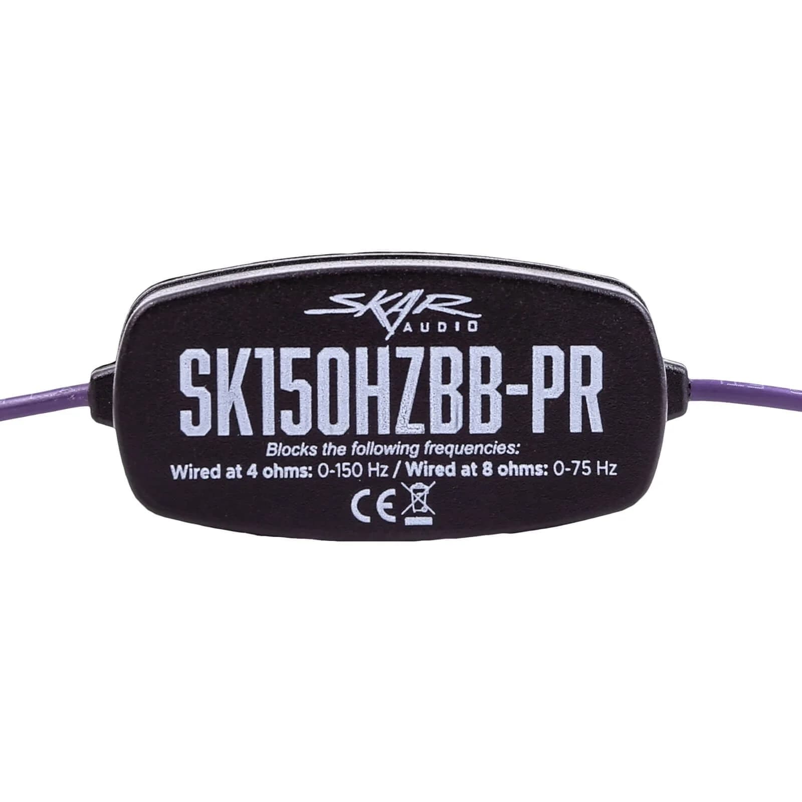 Skar Audio Frequency Filters - Eliminates 0-150 Hz at 4 Ohms (Pair)