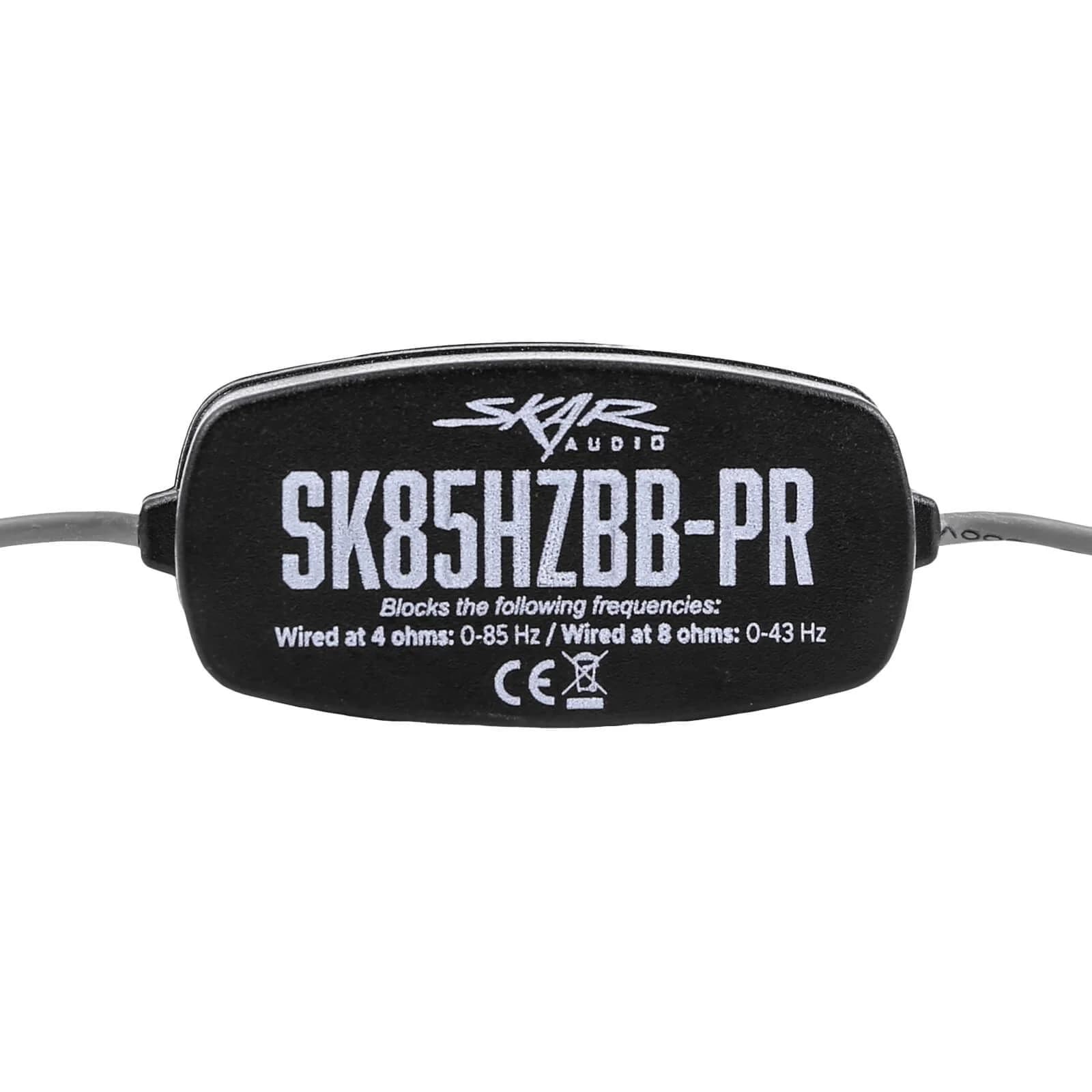Skar Audio Frequency Filters - Eliminates 0-85 Hz at 4 Ohms (Pair)