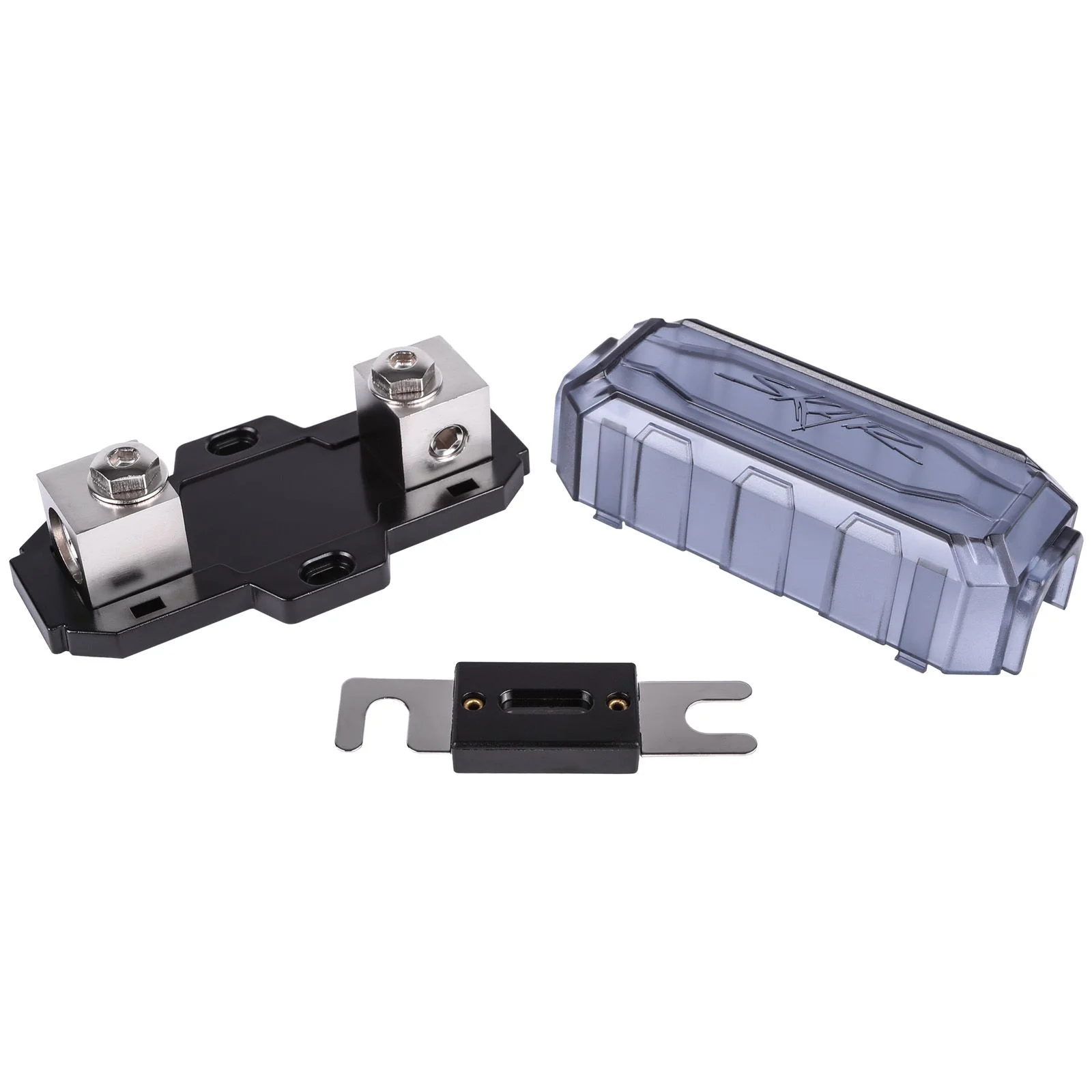 Skar Audio SK-INLINE-FUSEANL250 | 1/0 or 4 Gauge Inline ANL Fuse Holder - 250 Amp ANL Fuse