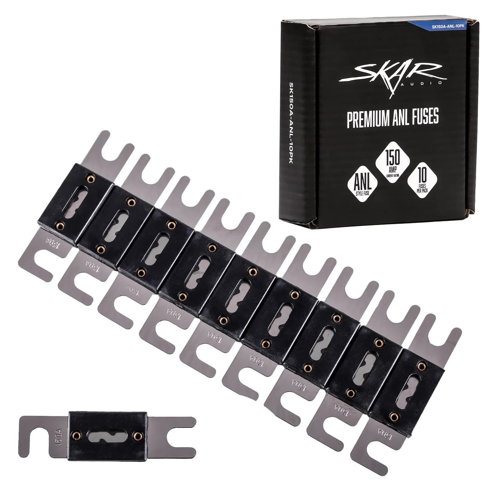 Skar Audio SK150A-ANL-10PK | 150 Amp ANL Style Fuses (10-Pack)