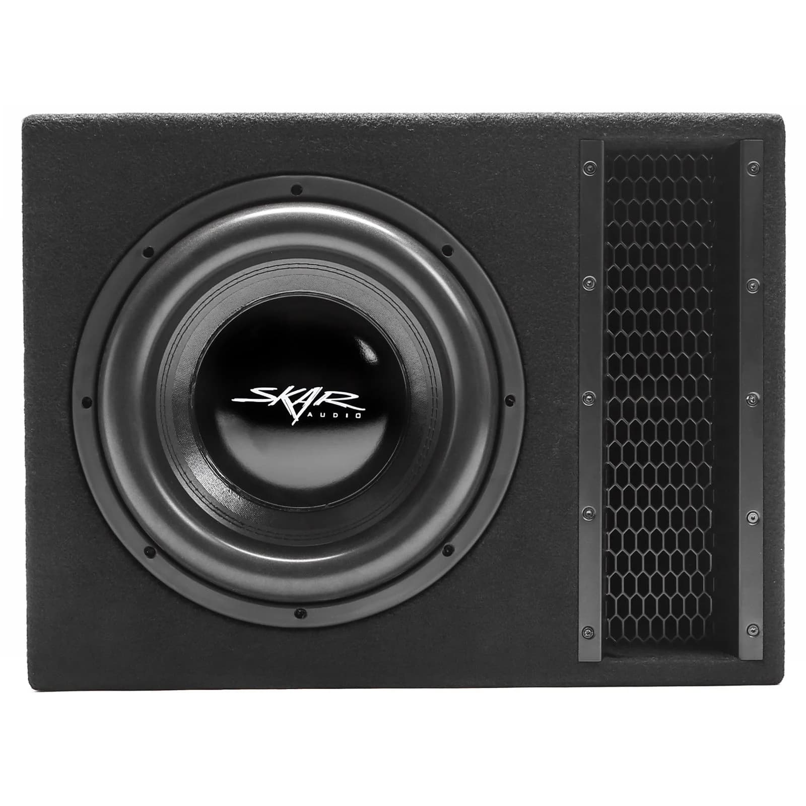 Skar Audio EVL-1X12D2 | Single 12" 2,500 Watt EVL Series Loaded Vented Subwoofer Enclosure